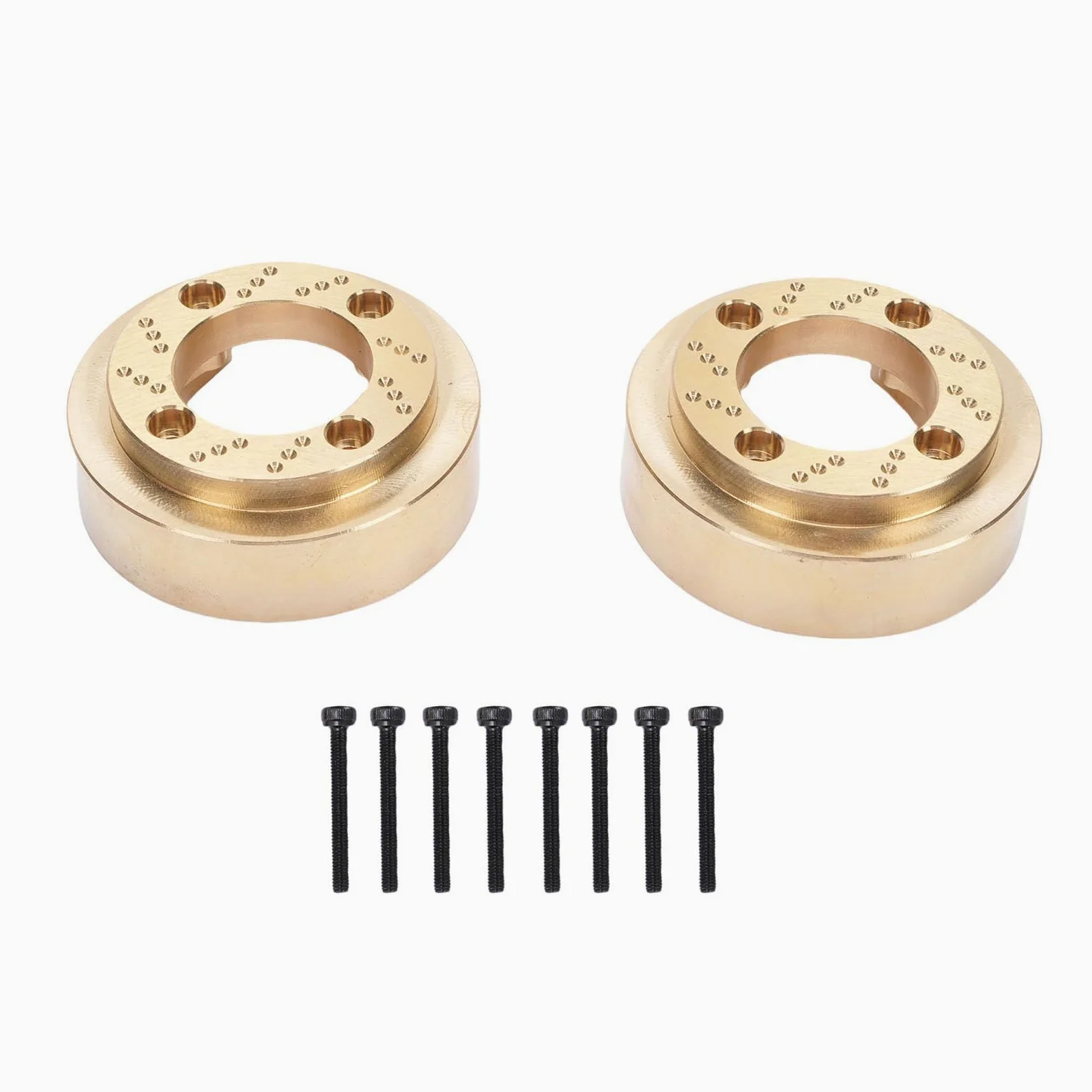 Kit di ricambio per ruote RC in metallo, installazione simmetrica per una maggiore stabilità, parti di aggiornamento per auto RC 1/7