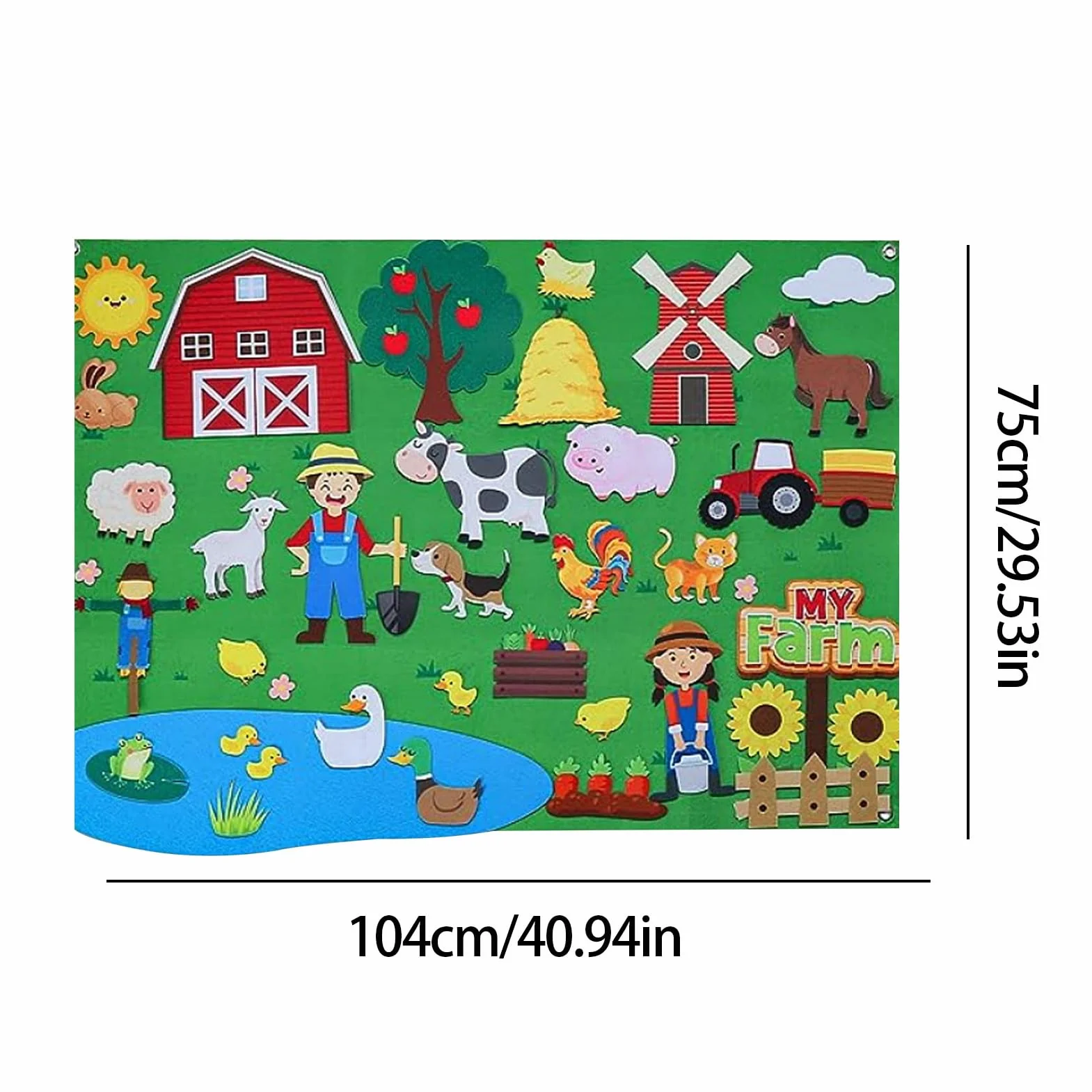 Tavole con storie in feltro per bambini in età prescolare, Storie in feltro fai da te Story Board in flanella per la scuola materna, Attività educativa da parete per bambini, tavola in flanella con na