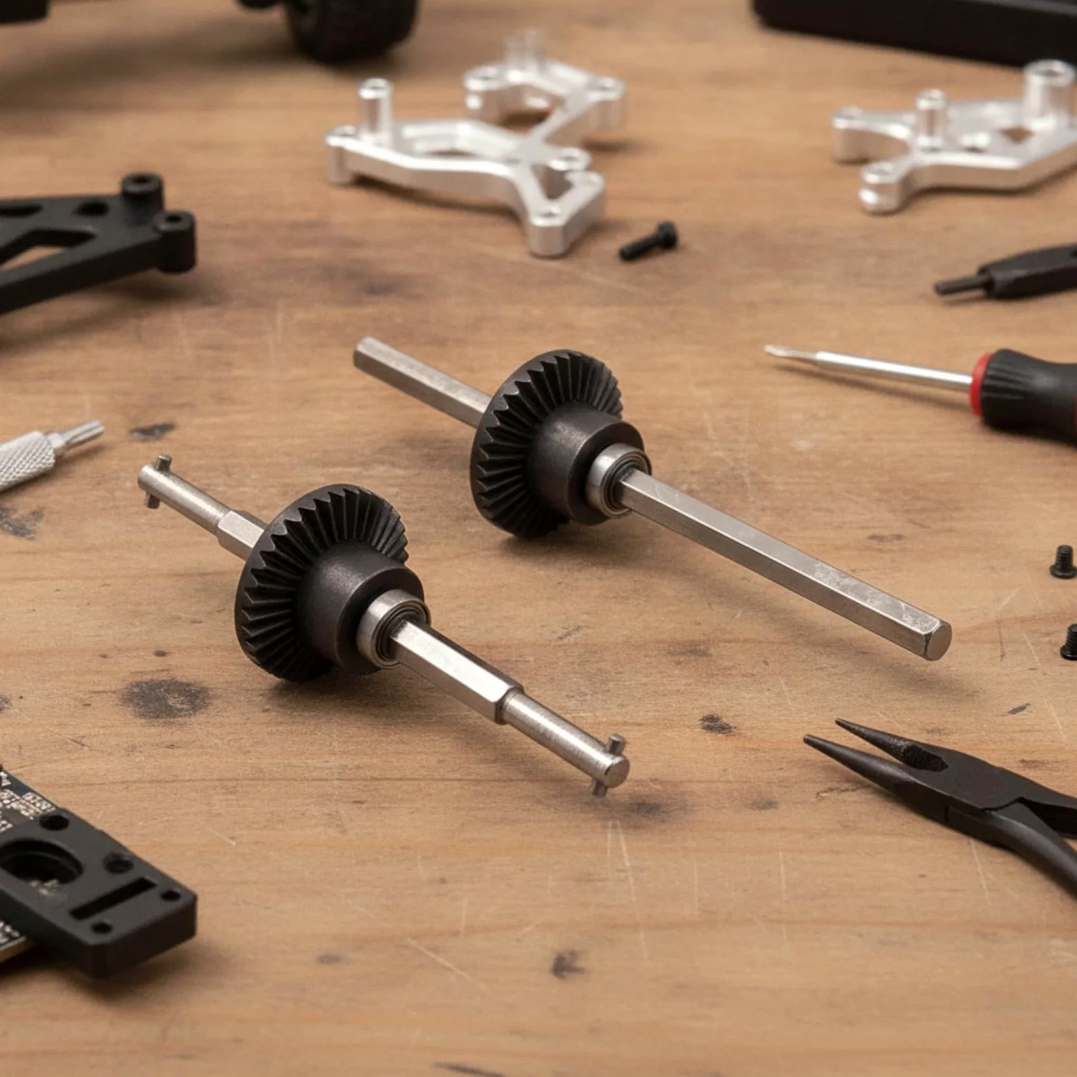Set di Ingranaggi di Trasmissione Resistente Ingranaggi Trasmissione Rinforzato Ricambio per Modellisti, Hobbisti