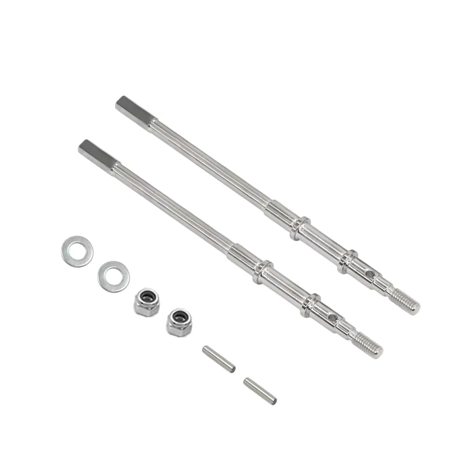 Compatibile Con Axial Per SCX10-II 90046 90047 Per Wrangler 1/10 RC Parte Auto CVD Albero Motore Dogbone Heavy Duty Per Universale AR44 Accessori