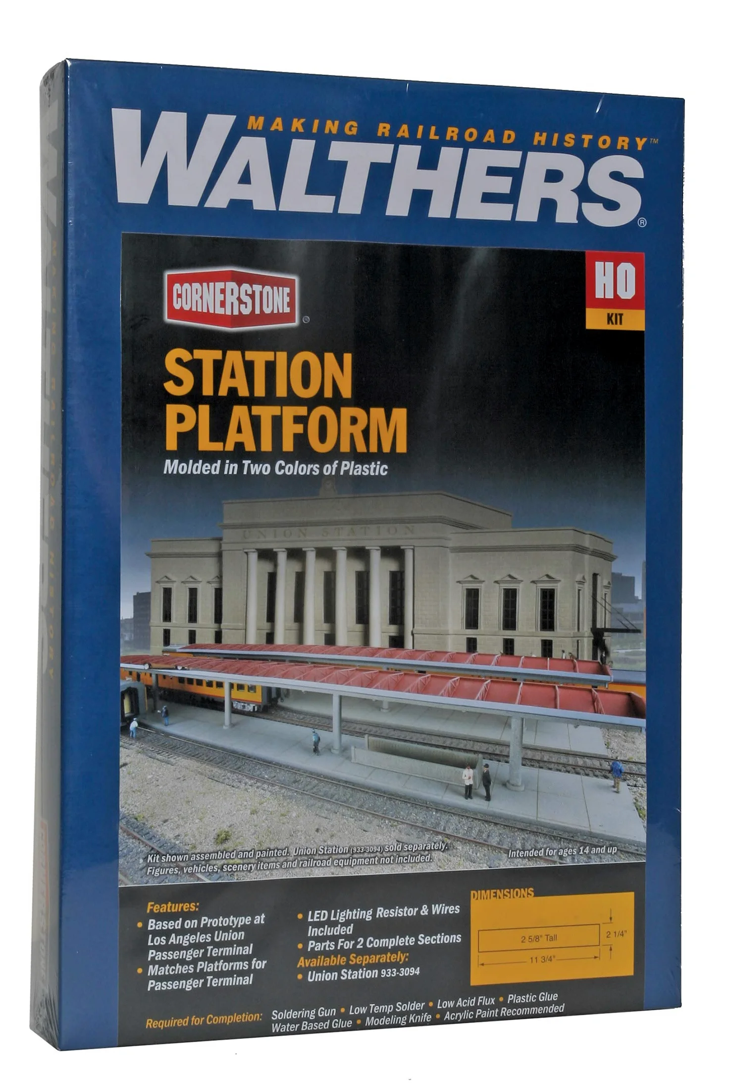 Walthers Cornerstone 933-3391 - Piattaforma, Costruzione