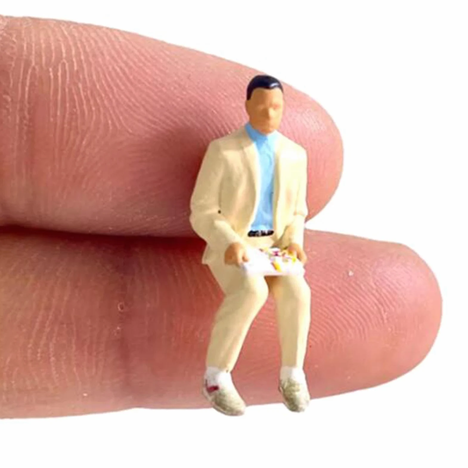 Modellino di Figure Umane Simulate in 1:64, Dipinte a Mano, per Diorami E Paesaggi.