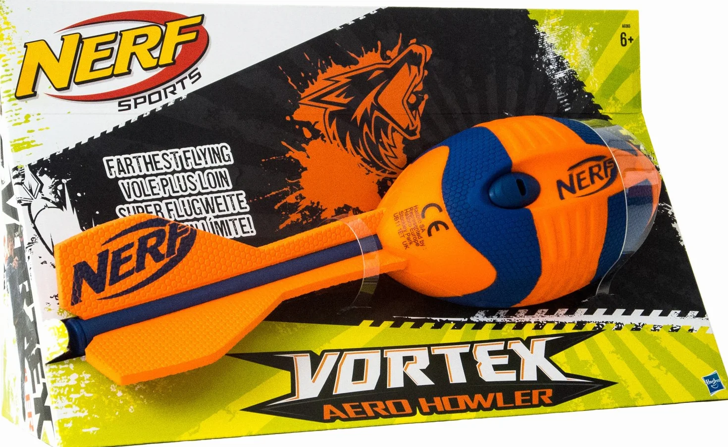 Nerf Mega Howler Pallone da rugby giavellotto