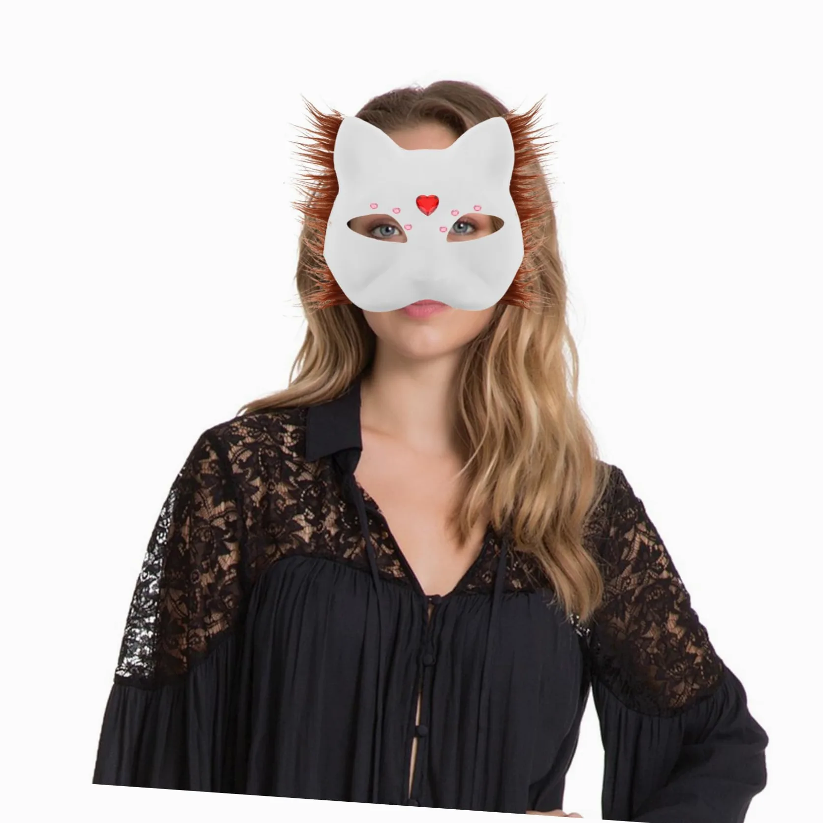 ibasenice Maschera Per Gatti - Maschera Semplice Morbida E Confortevole - Animale Per Bambini E Adulti