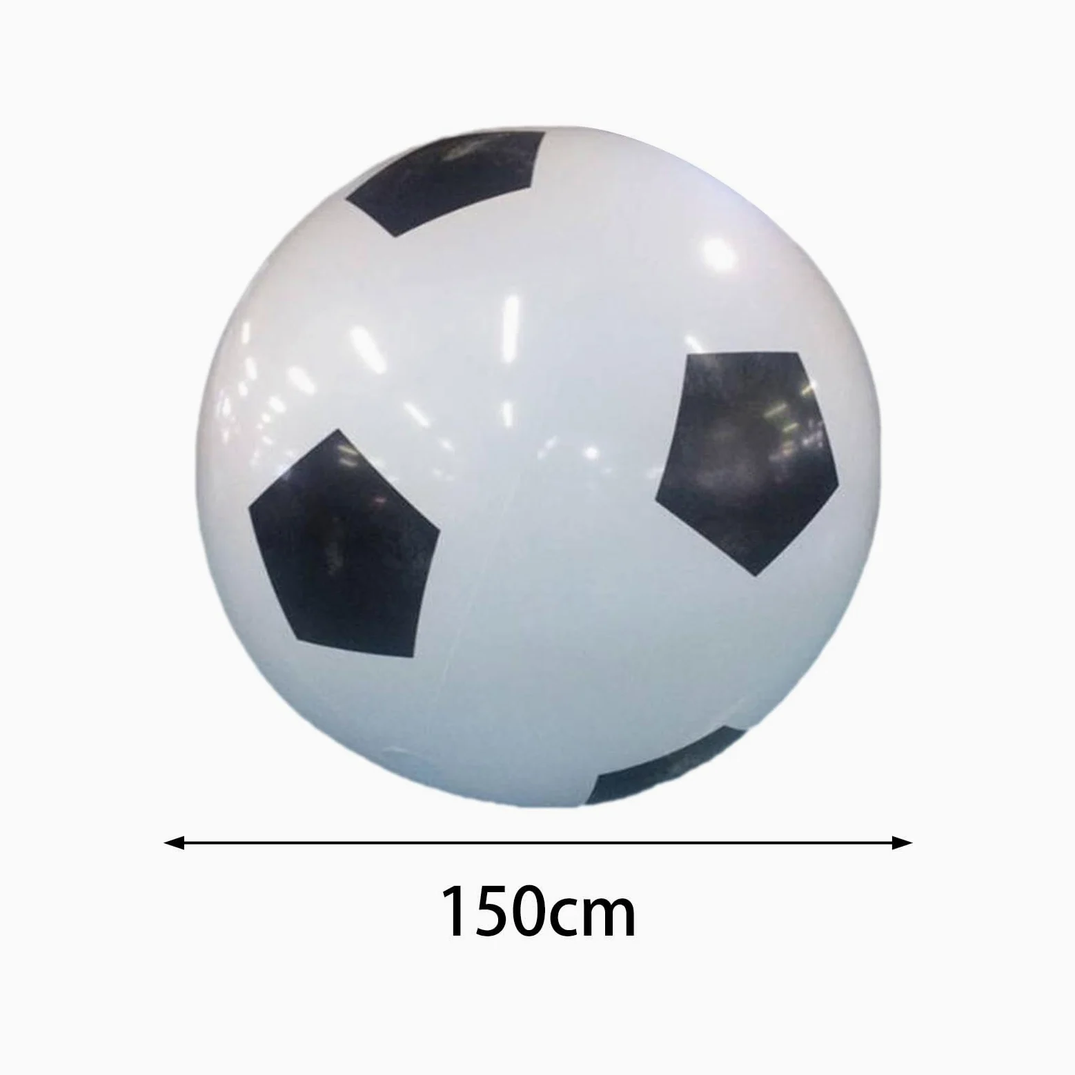 Pallone da Spiaggia, Giocattolo da Piscina, Giochi da Piscina, Accessori Originali, Palloncini d'Acqua, Pallone da Calcio Giocattolo per Regali PE