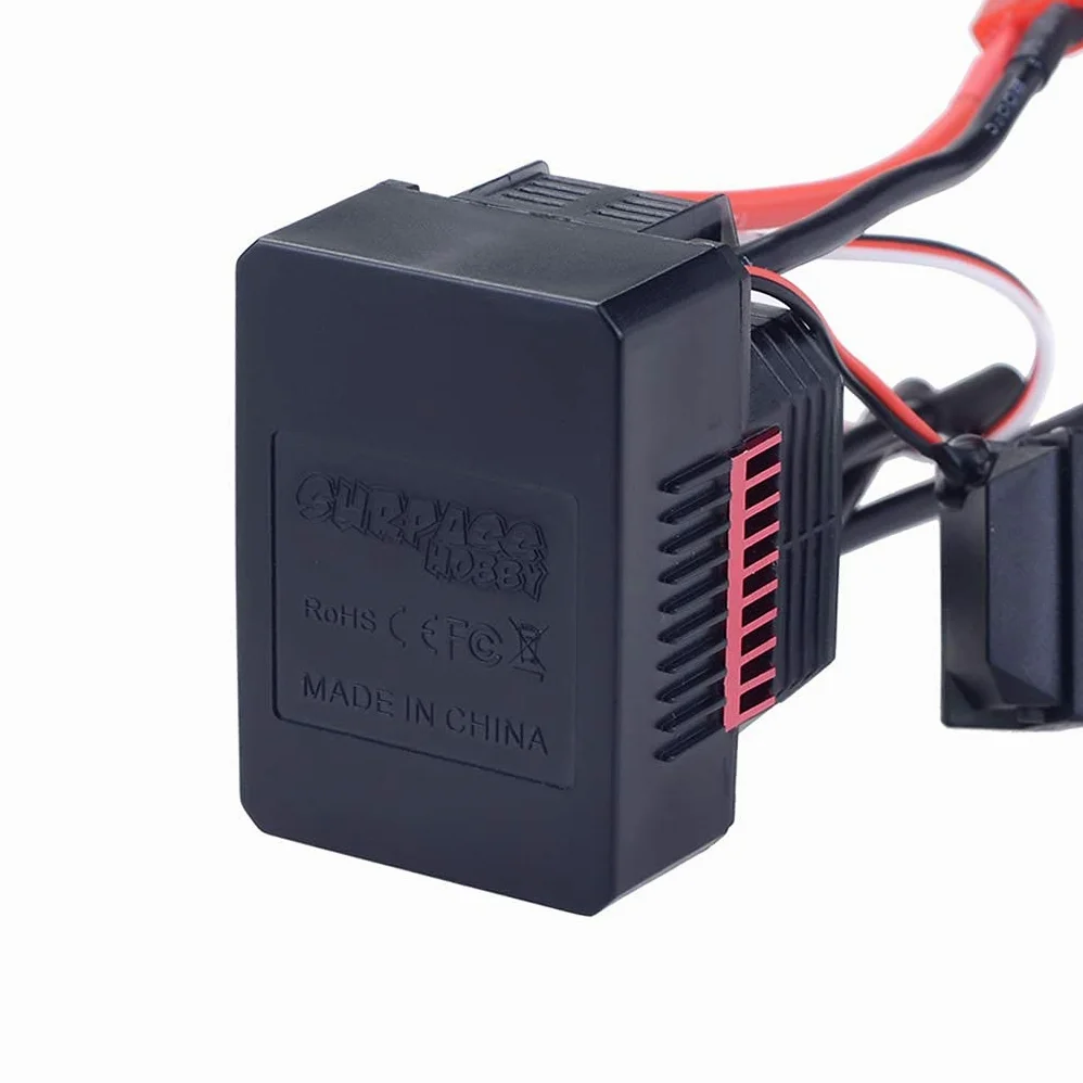 Impermeabile 60A Brushless ESC regolatore elettronico di velocità per 1/10 RC Car