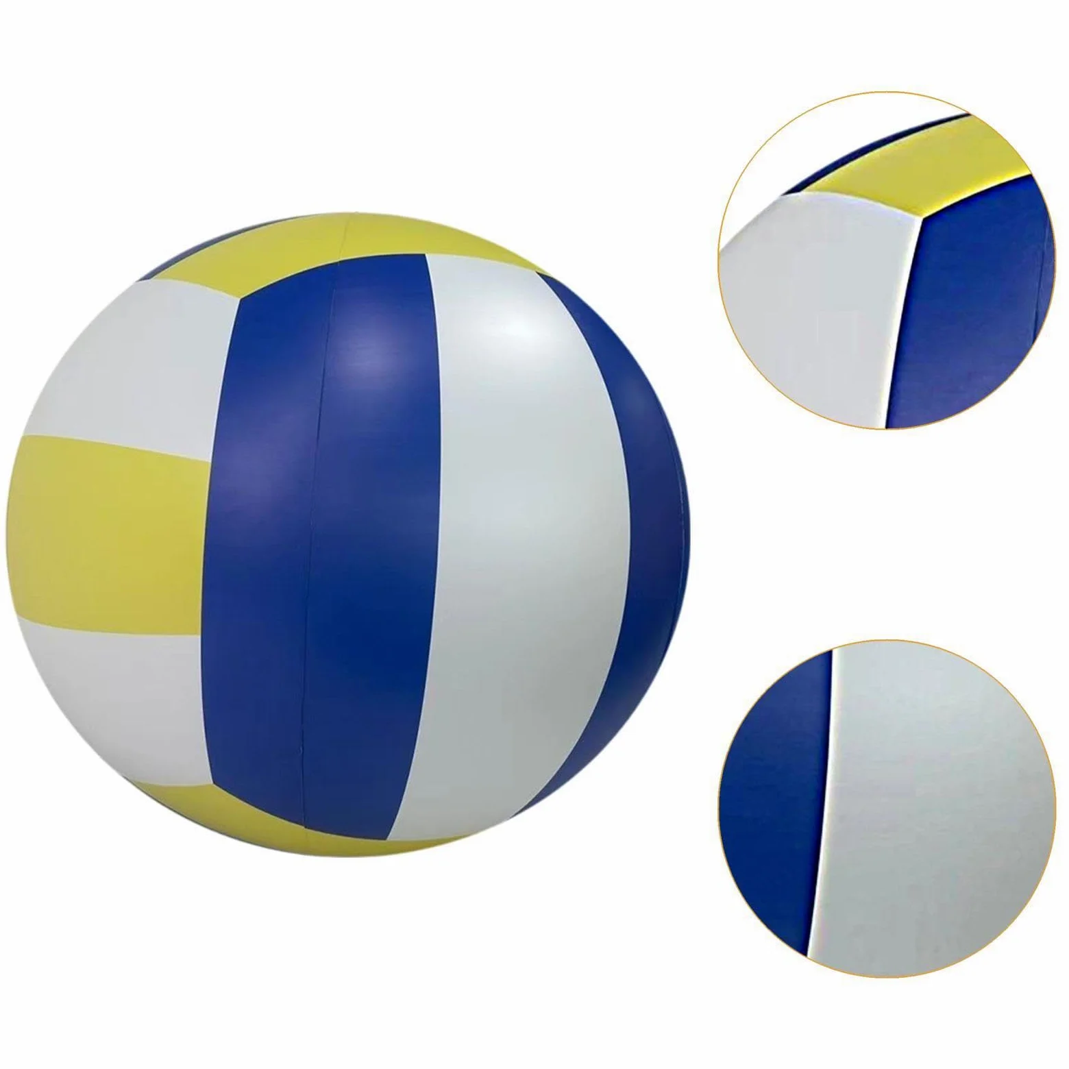 Pallone da Spiaggia Gonfiabile Giochi Sportivi Grandi Palla Piscina Spessa PVC Resistente Adatto per Giochi d'Acqua Decorazione Festa Estate