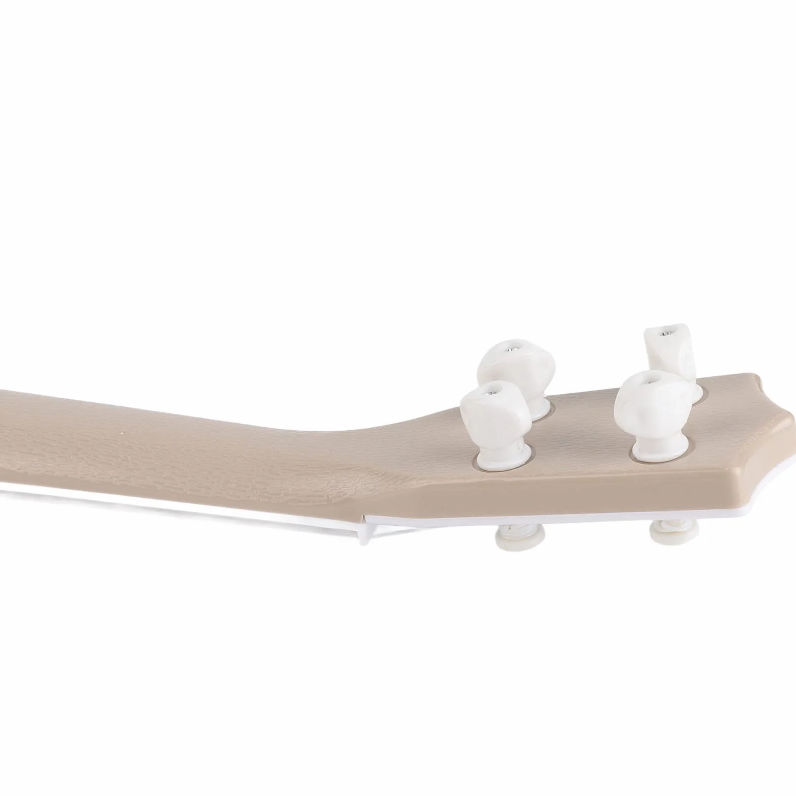 Chitarra Giocattolo per Bambini Strumento Musicale con Corde Morbide Suono Nitido Design Realistico Rosso