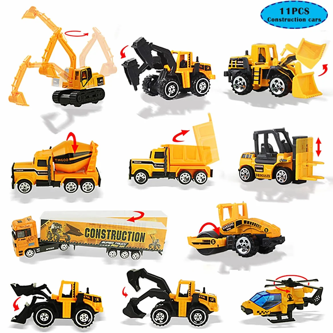 Coolplay Veicoli da cantiere set da gioco