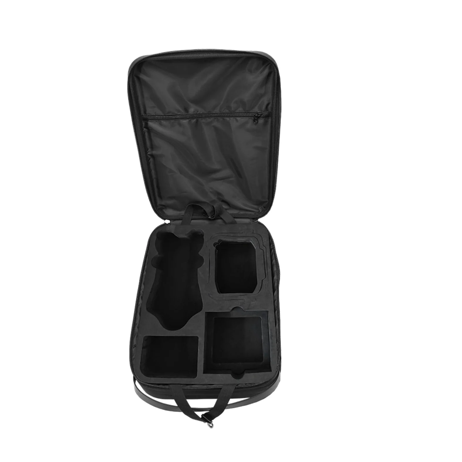 Custodia per zaino compatibile con MAVIC4 PRO RC2/RC PRO2, zaino a tracolla per telecomando drone, custodia da viaggio in EVA rigida con cerniera e organizer (solo custodia)