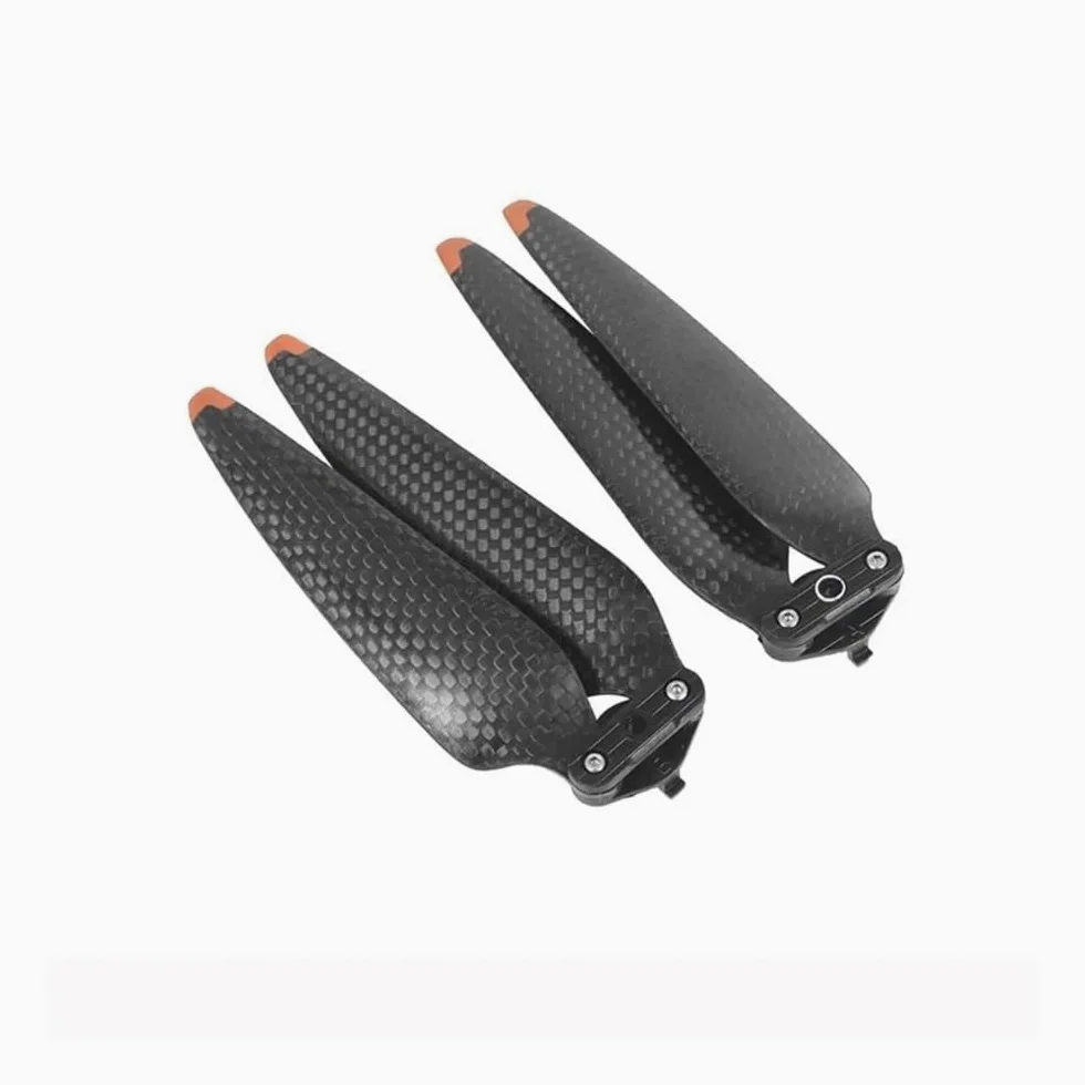 Adatto for eliche in fibra di carbonio, eliche rigide e leggere, eliche pieghevoli, accessori for droni a 2 pale(2Pairs)