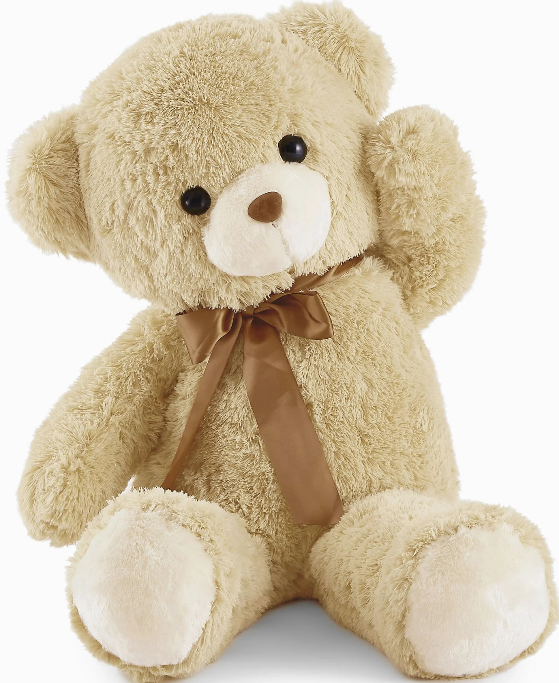 YunNasi Orsacchiotto Gigante 90cm Orso di Peluche Giganti XXL,Marrone Chiaro