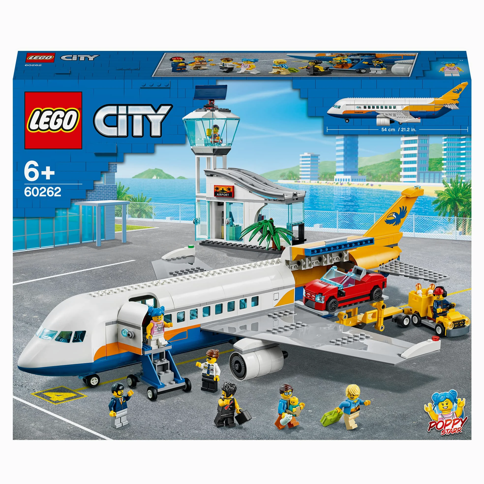 LEGO 60262 City Airport Aereo passeggeri