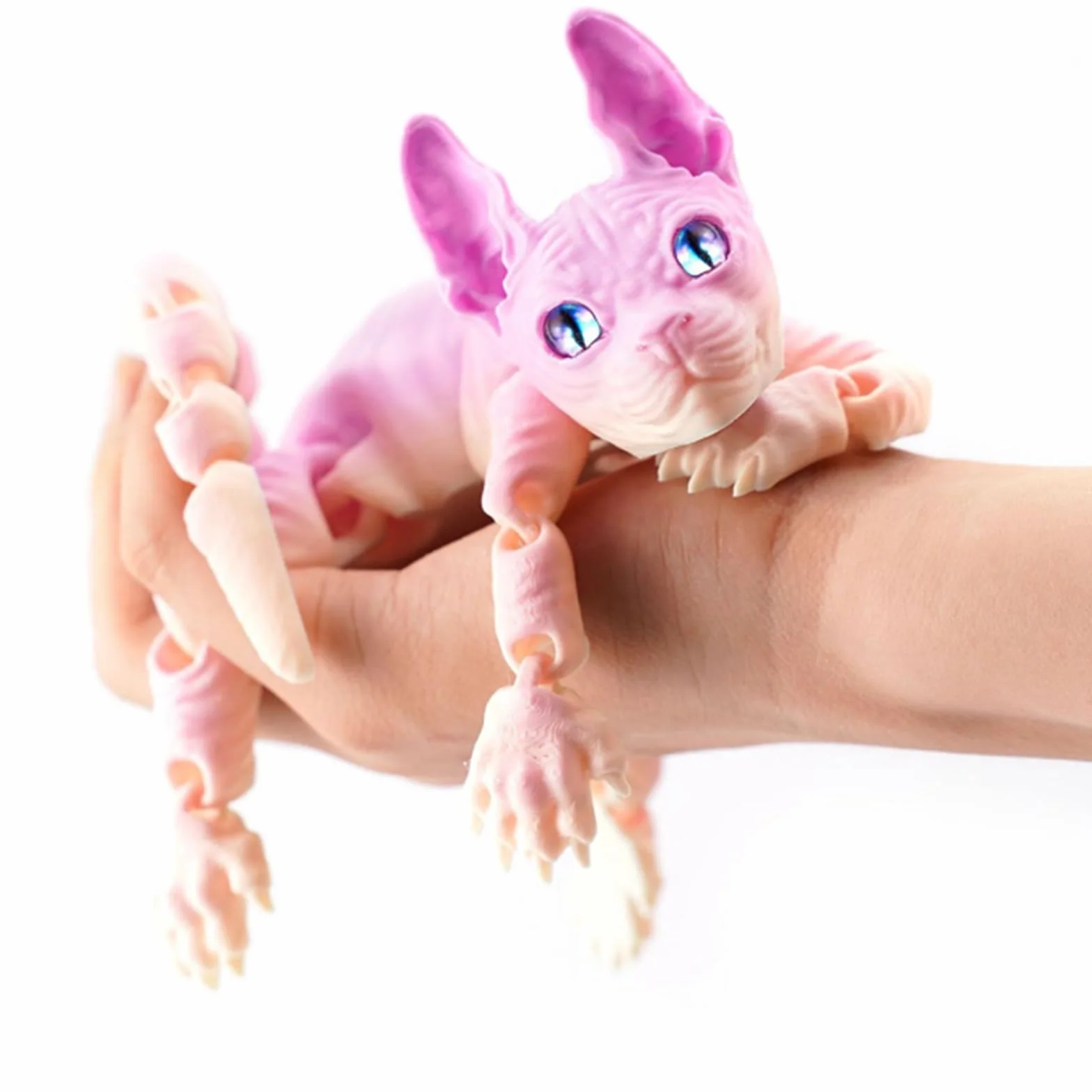 Giocattolo con gatto stampato in 3D,