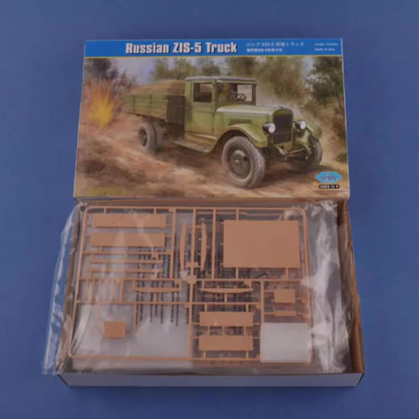 TOUCAN RC HOBBY 1/35 Russo ZIS-5 Militare Camion Veicolo Auto Kit Modello Statico