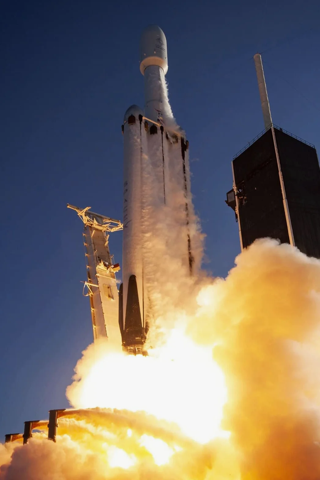 Modello Razzo Falcon Pesante 1:233, Modello Razzo Spaziale Falcon 9, Starship Rocket Modello, Un Regalo Eccellente per Gli Appassionati Aerospaziale