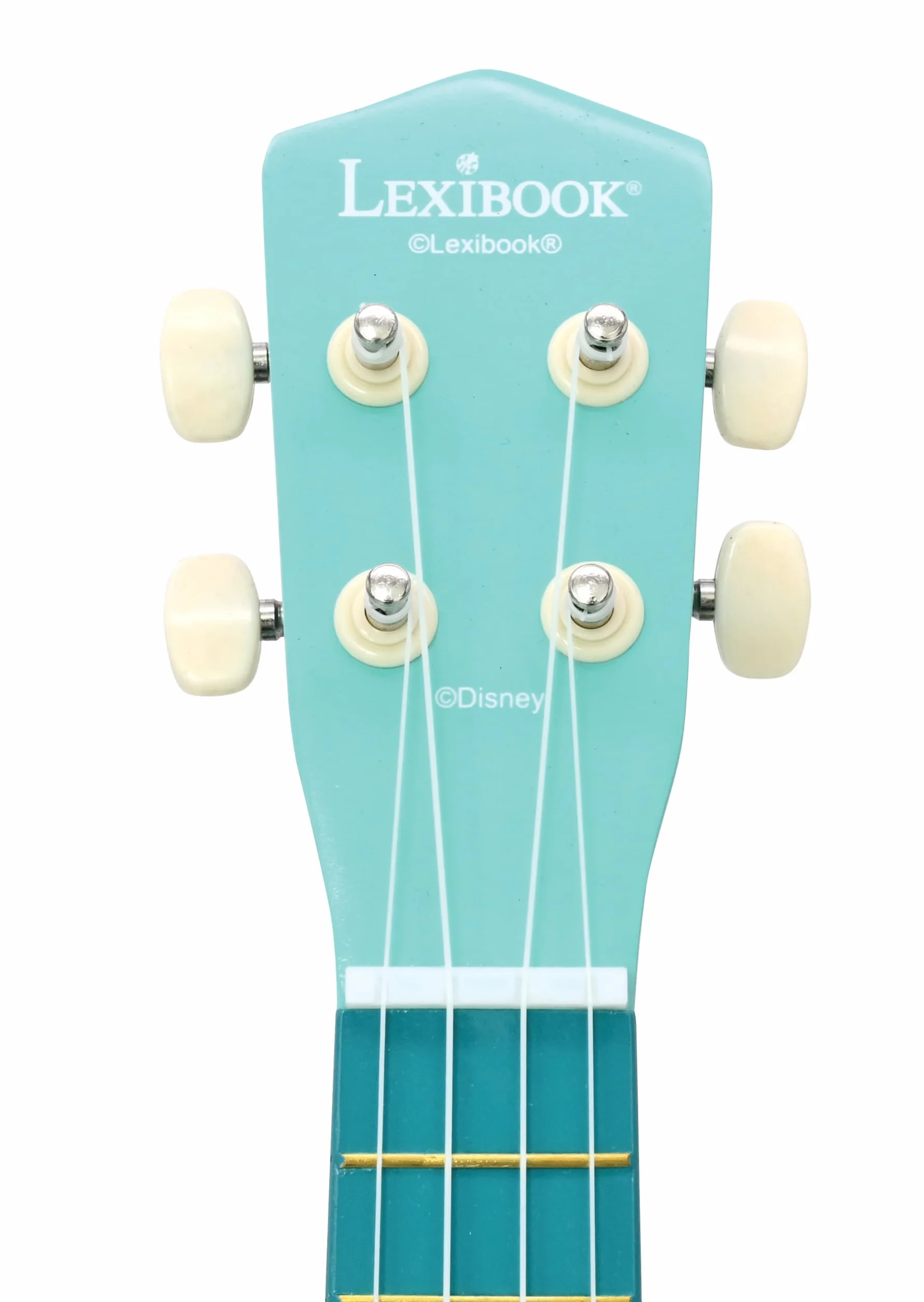 Lexibook Disney Stitch Il mio primo ukulele di legno 53 cm 4 corde di nylon Blu K230D