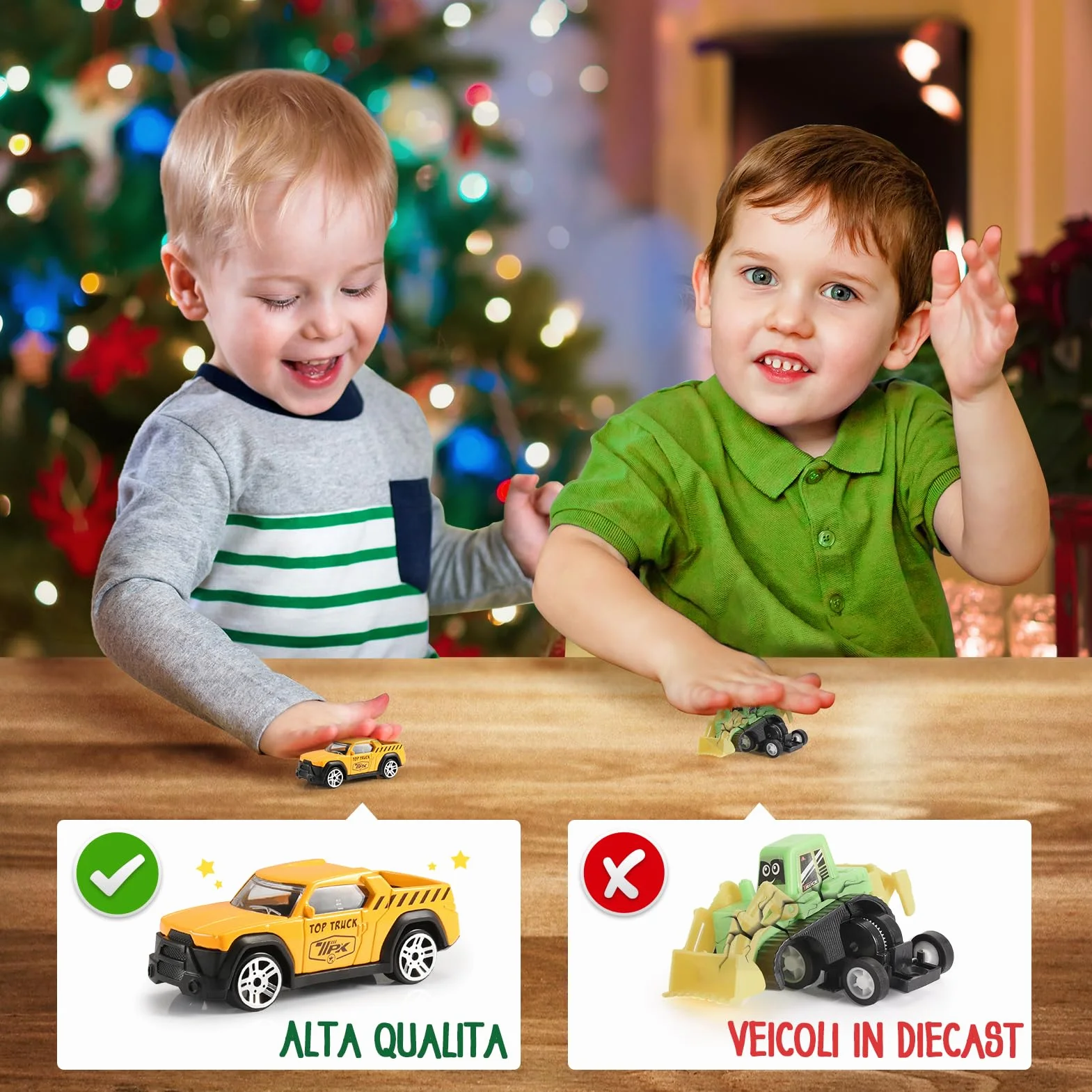 Calendario Avvento Macchinine 2025, Regalo Bambino 1 2 3 4 5 6 Anni Macchinine per Bambini 1-6 Anni Giocattoli Bambino 1-6 Anni Calendario Dell'avvento 2025 Cars Macchinine Regalo Bambina 1-6