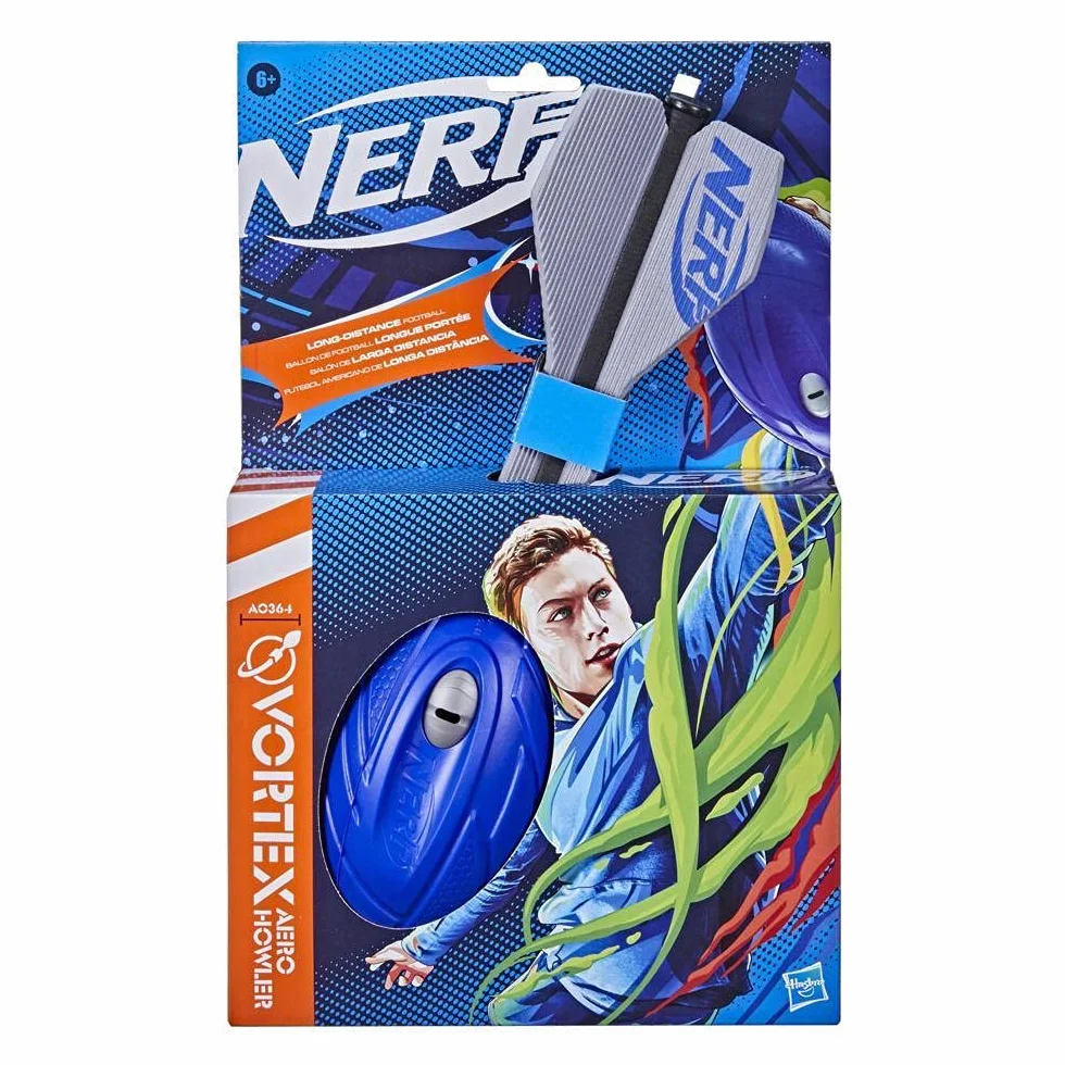 NERF Vortex Mega Football Aero Howler - Colori assortiti