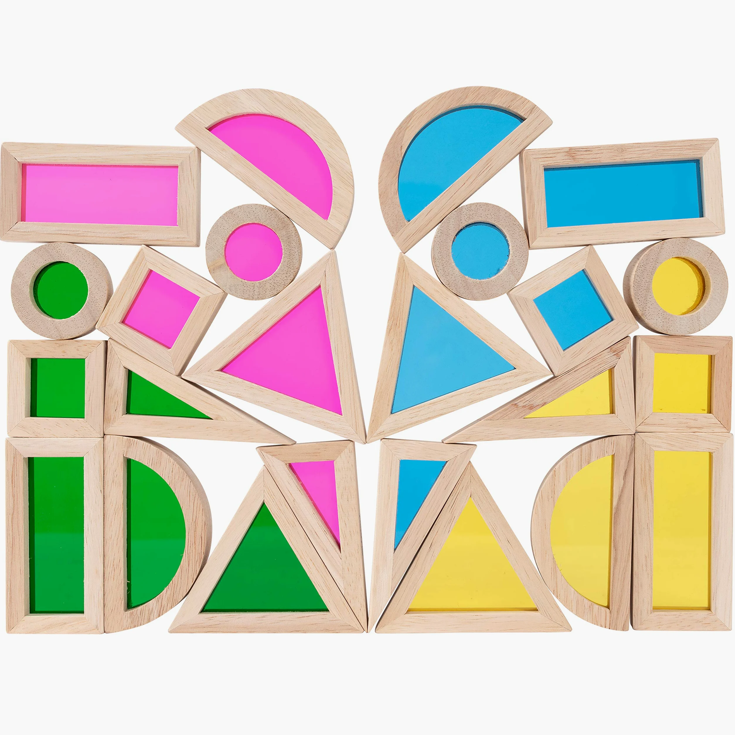 TickiT 73275 Rainbow Block Set