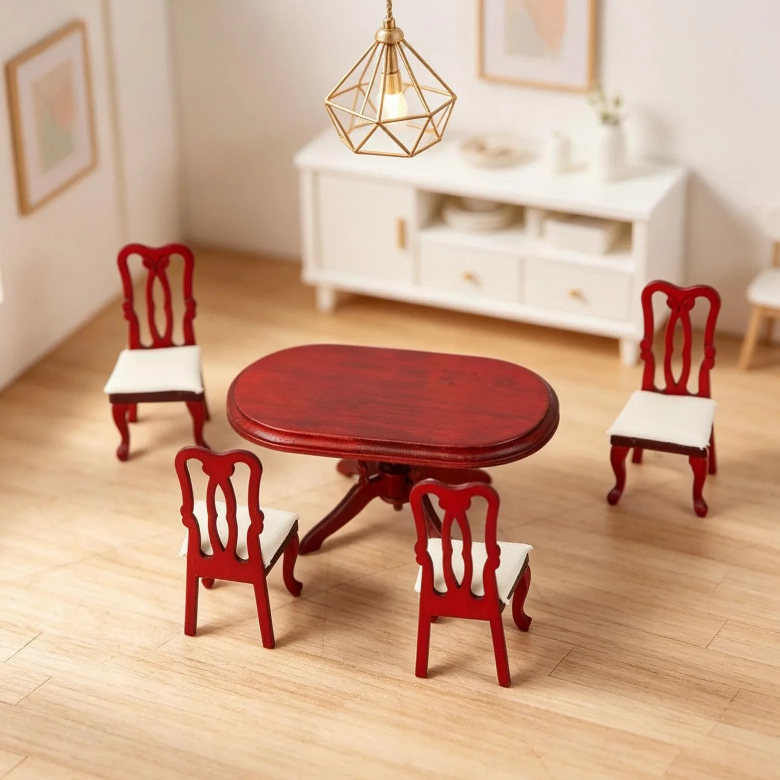 Collezione di Mobili in Miniatura per Casa delle Bambole in 1/12 - Accessori per La Decorazione della Casa delle Bambole