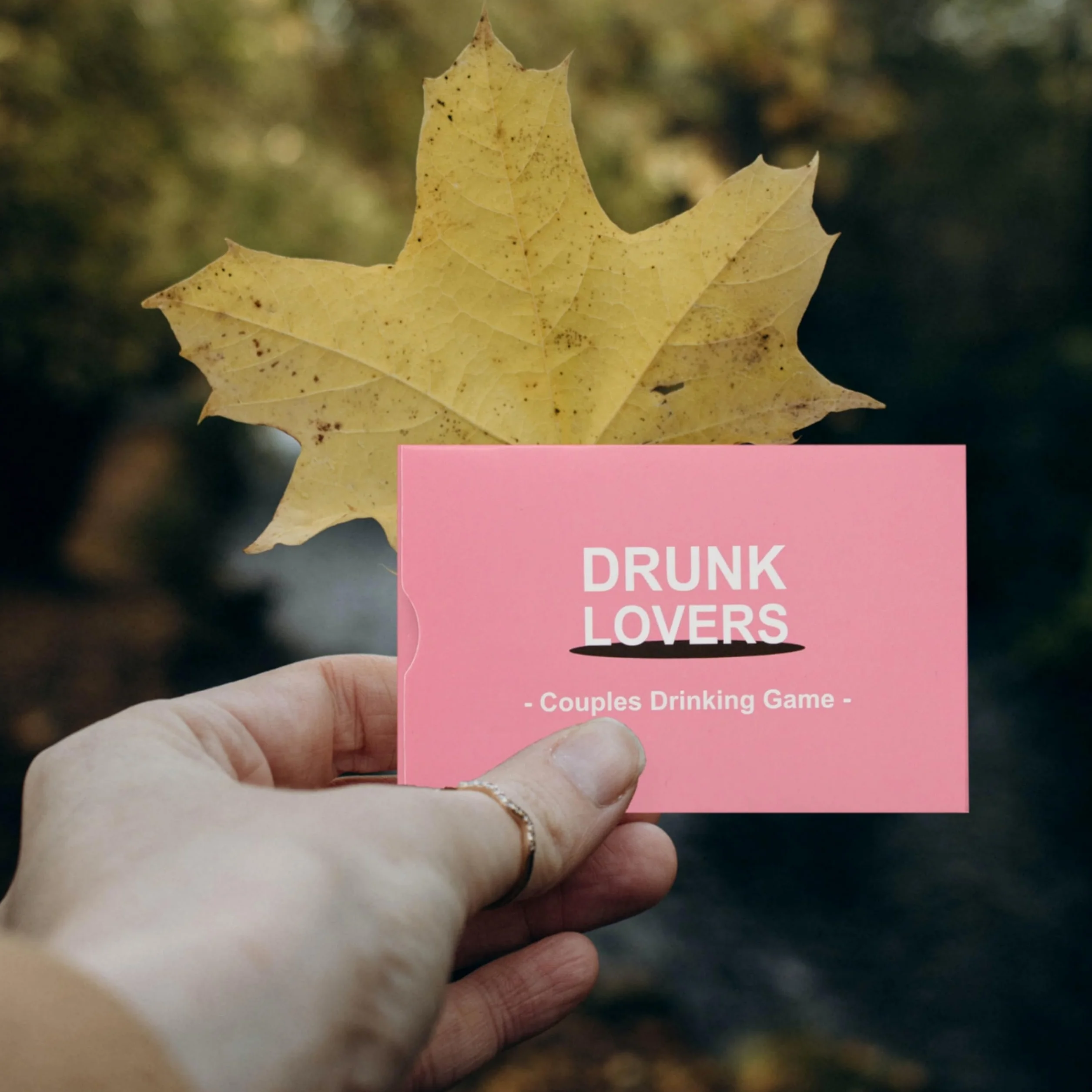 KAWAII KOI Drunk Lovers - Couples Games Couples Card Game for Date Night, 54 Game Cards, Romantic Valentines, Card Game for Couple