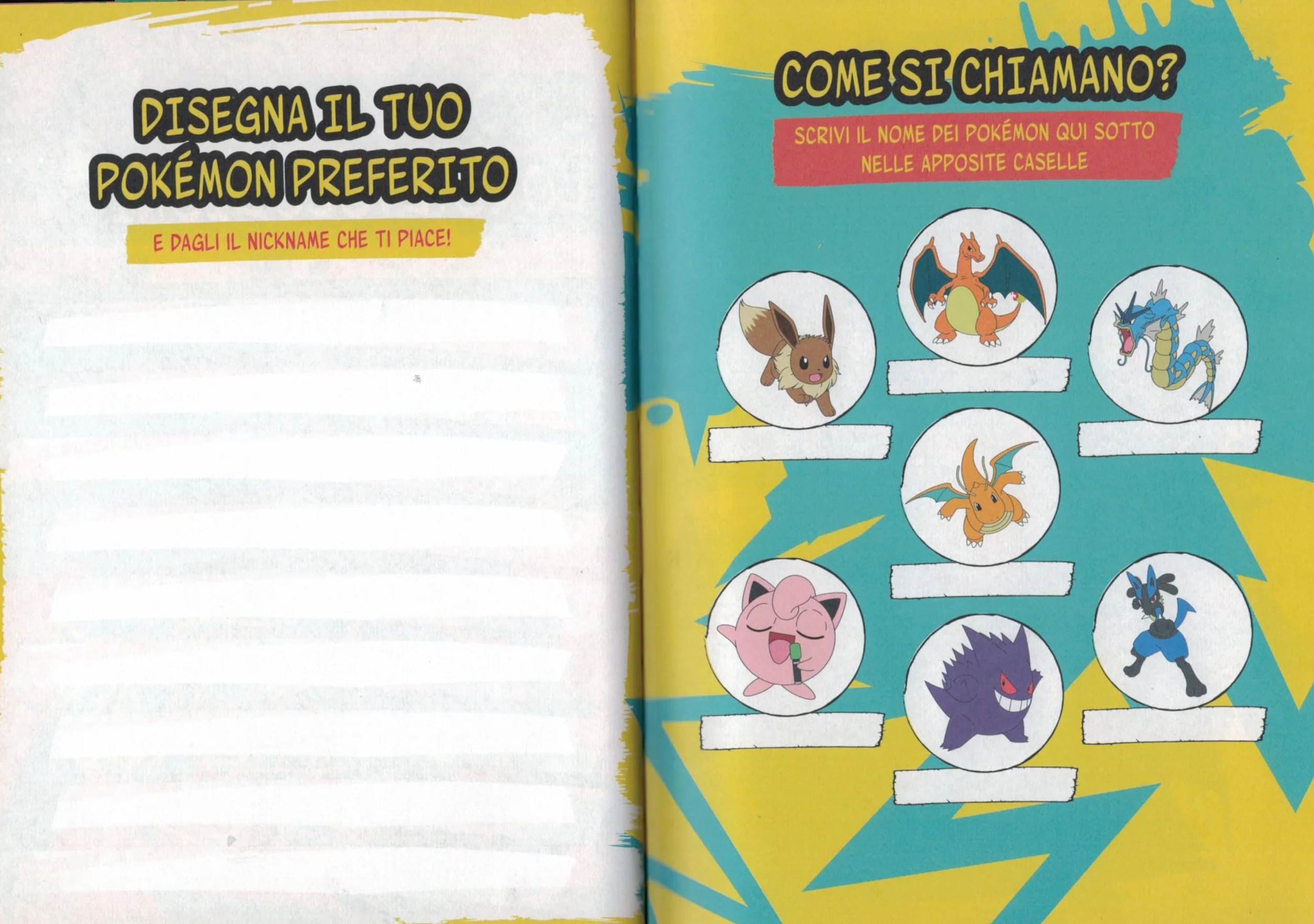 Pokemon Seven Diario Agenda Scuola Blu