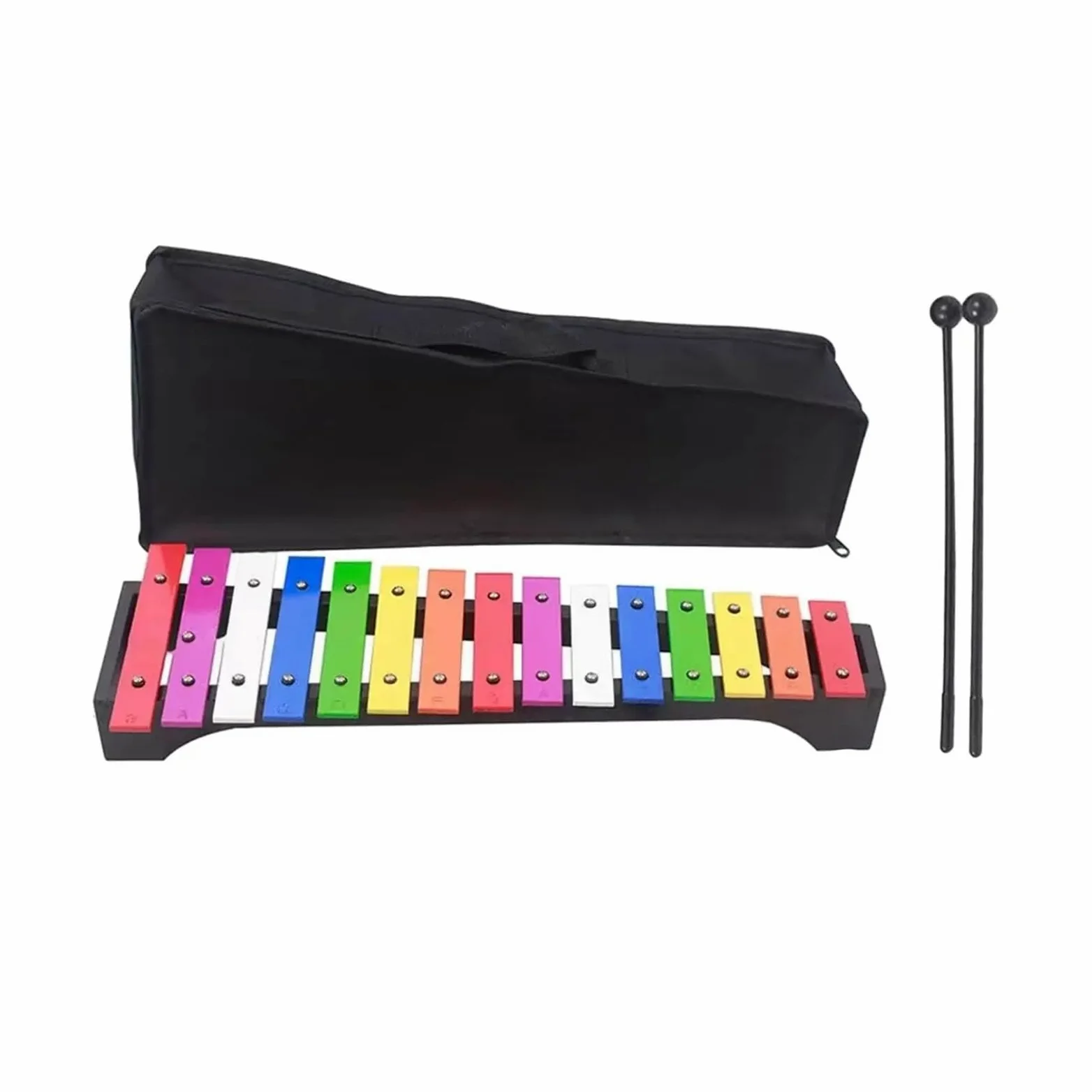 15 Scales Xylophone | Percussioni in legno educative in metallo