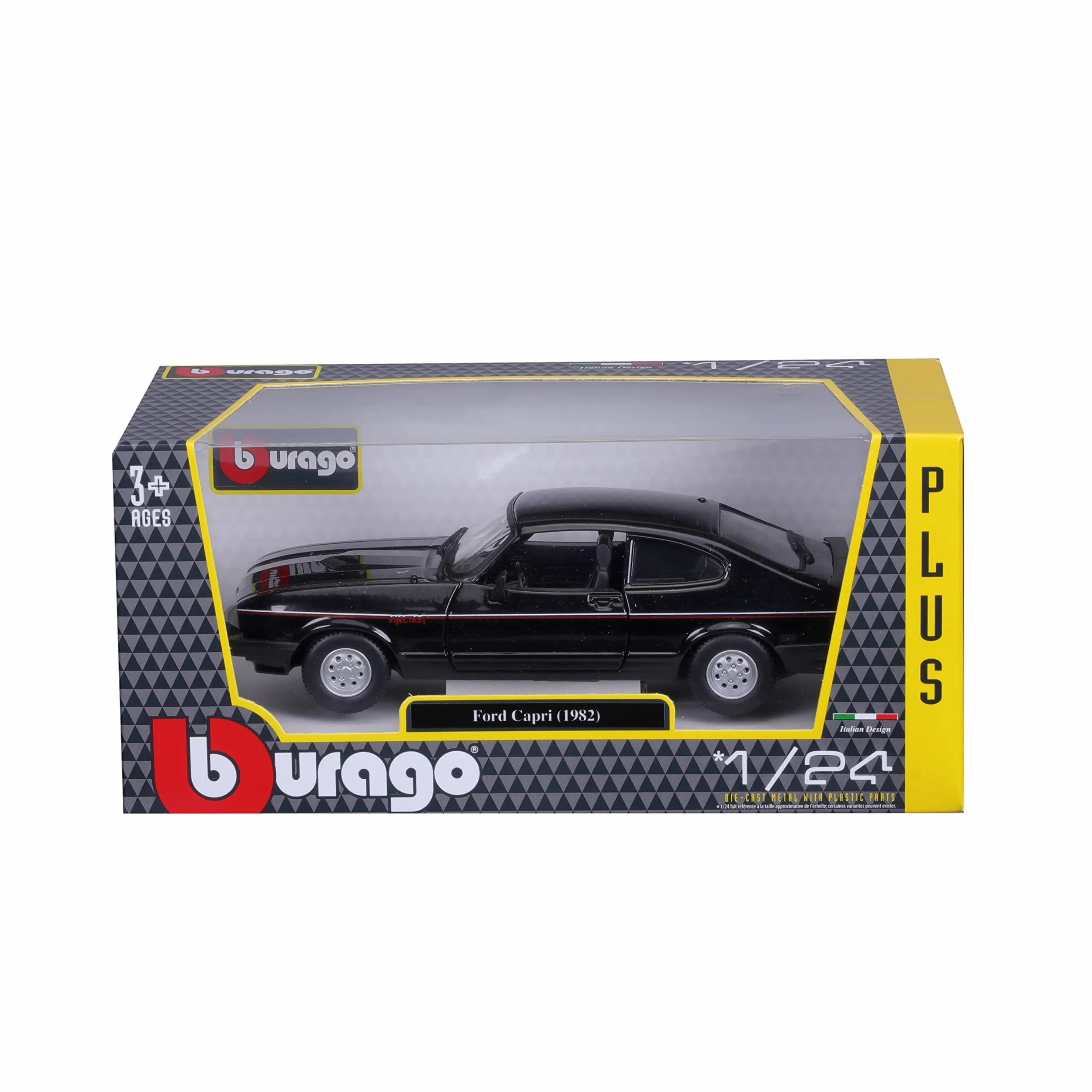 Bburago 1/24 Ford Capri 1973 Nera