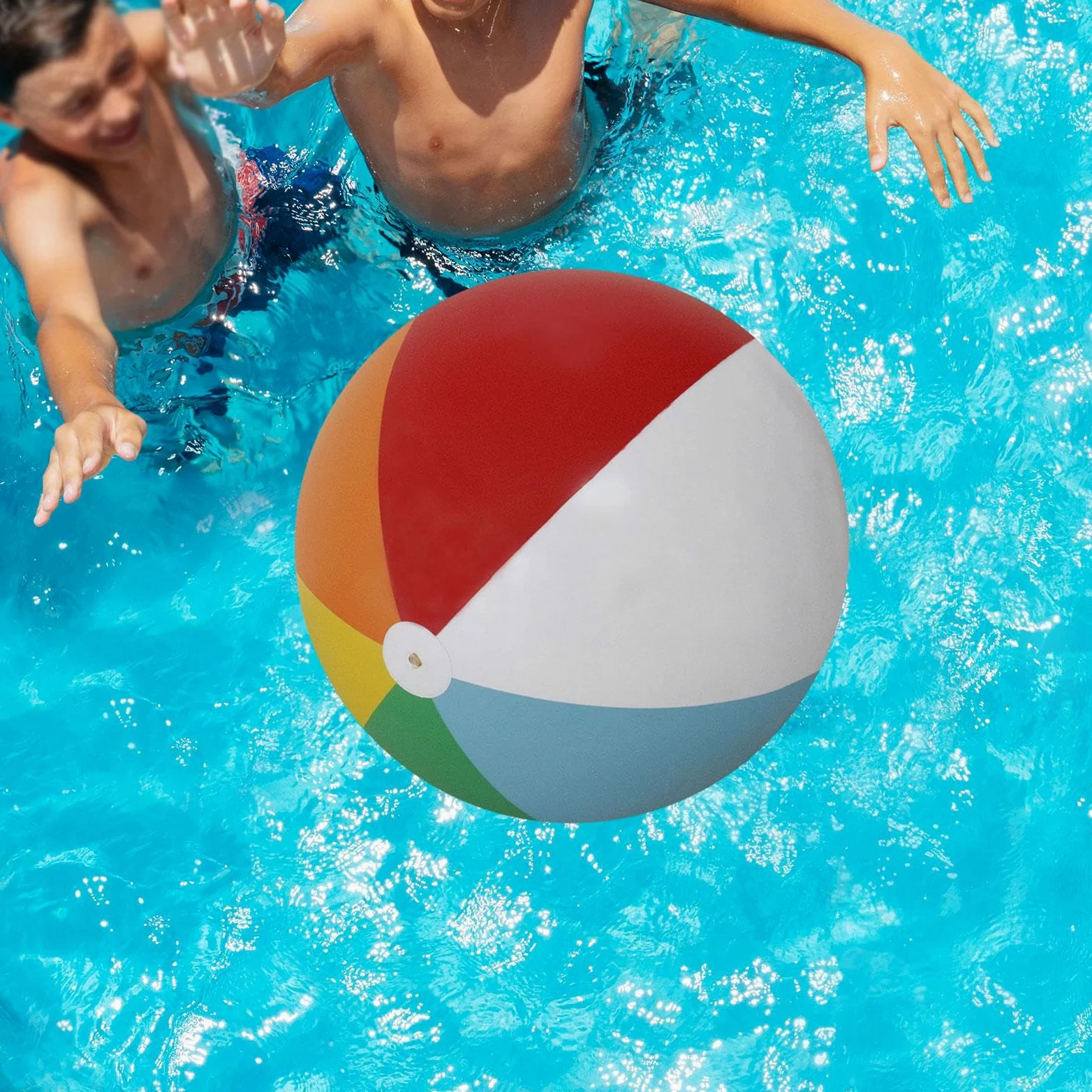 Pallone da Spiaggia Gonfiabile per Adulti, attività All'aperto, Resistente all'Usura, per L'Estate, novità, Articoli per Feste, Giochi D, 120 Centimetri
