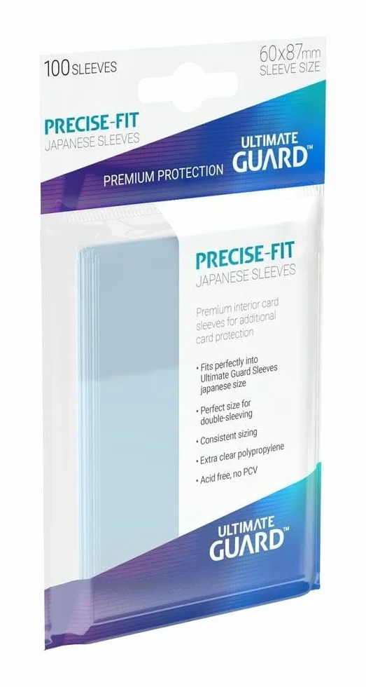 Ultimate Guard - Card Accessories, Trasparente, UGD010070, 100 Pezzi