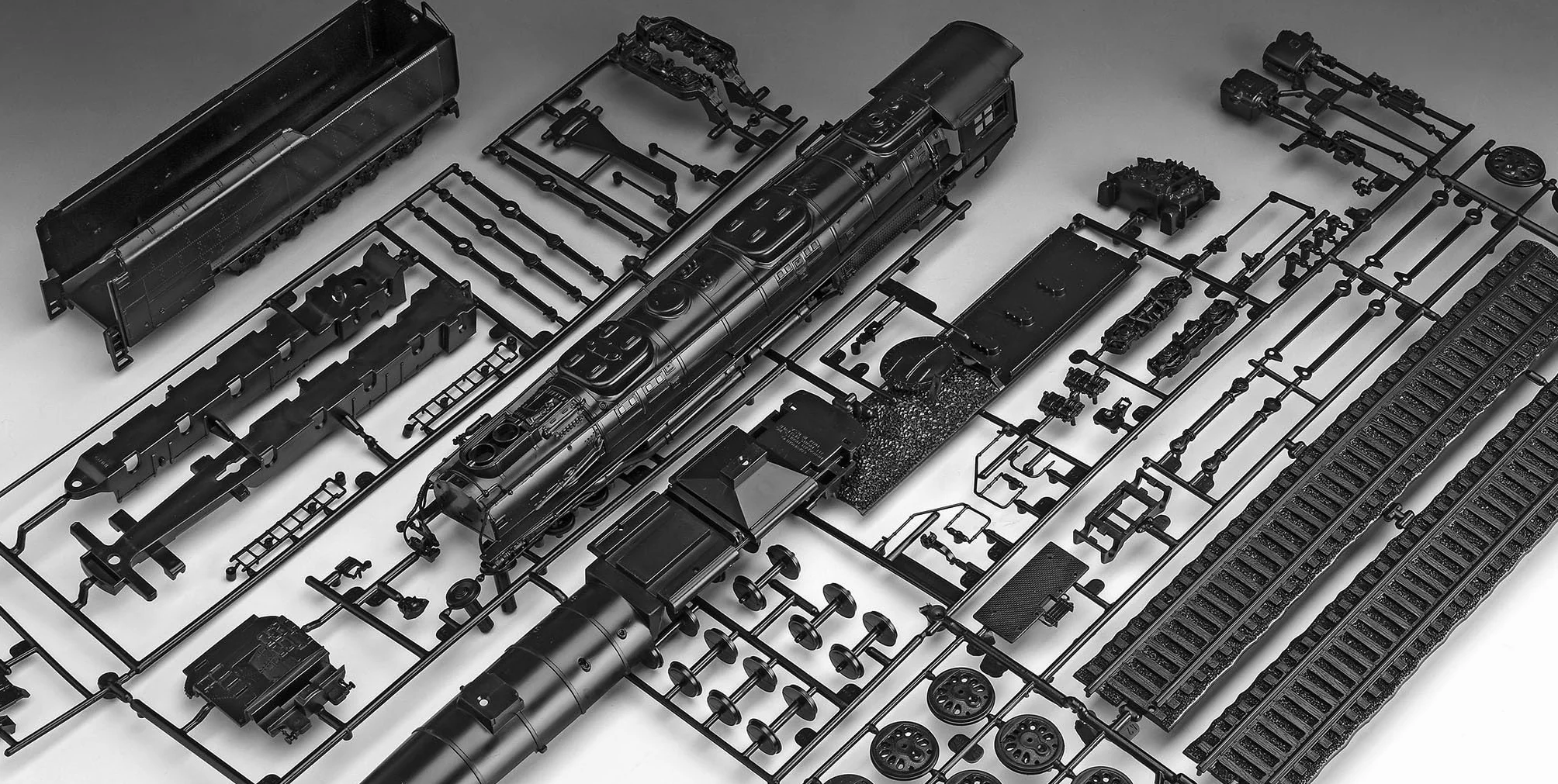 Revell Big Boy Kit di Modello in Plastica Locomotive Scala 1:87