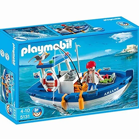 PLAYMOBIL 5131 City Action - Barca da pesca