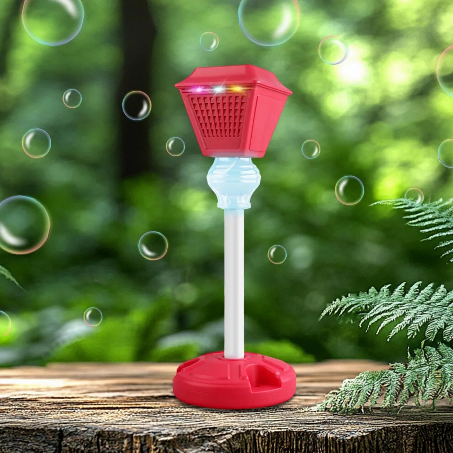 Macchina bolle con supporto e con e Musica | Giocattoli Bolle Per Bambini per Feste Bambini Asilo Compleanni Giardino Spiaggia