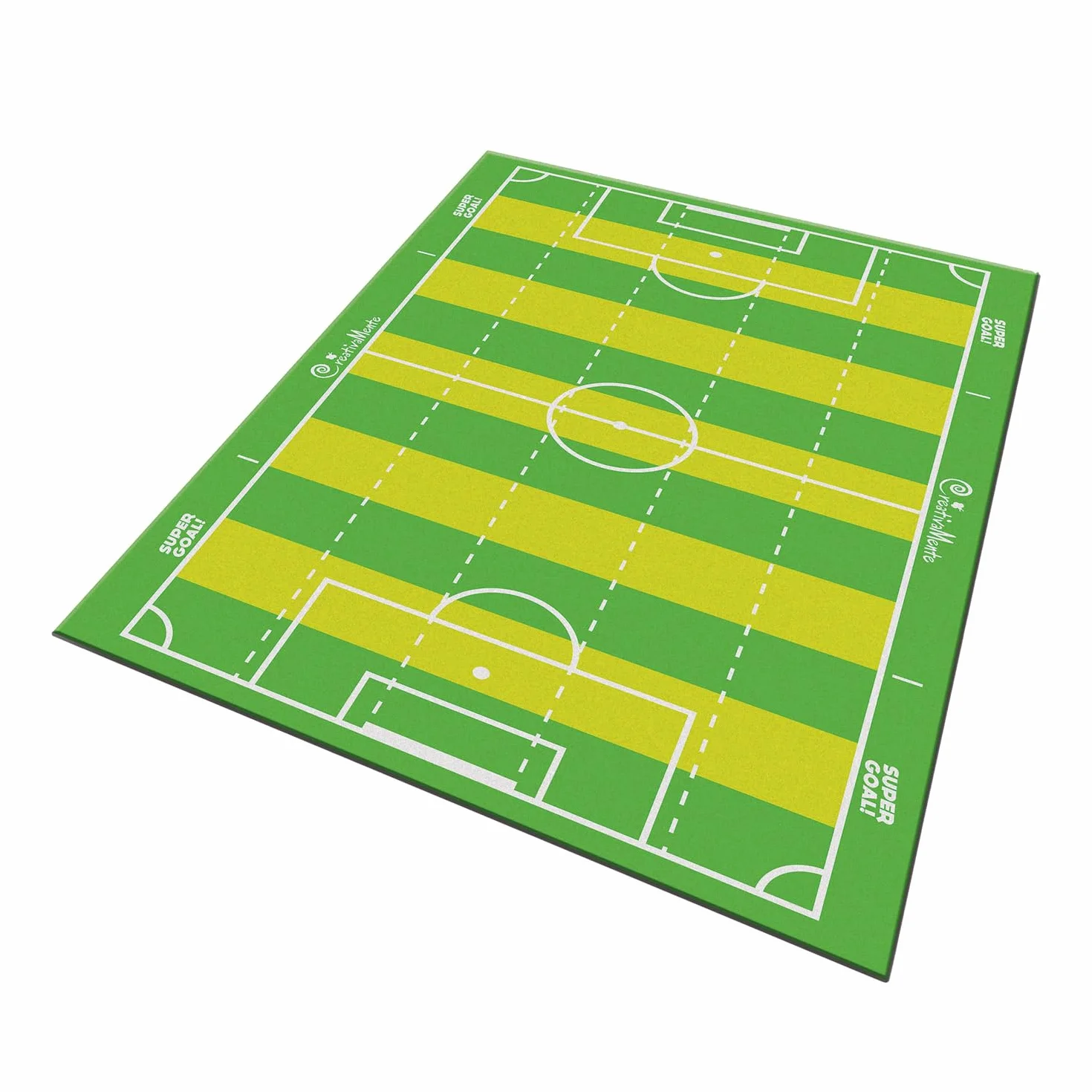 CreativaMente 3178452 Super Goal!, l'emozionante partita di calcio per 2 persone, gioco di dadi di calcio per adulti e bambini dai 6 anni in su