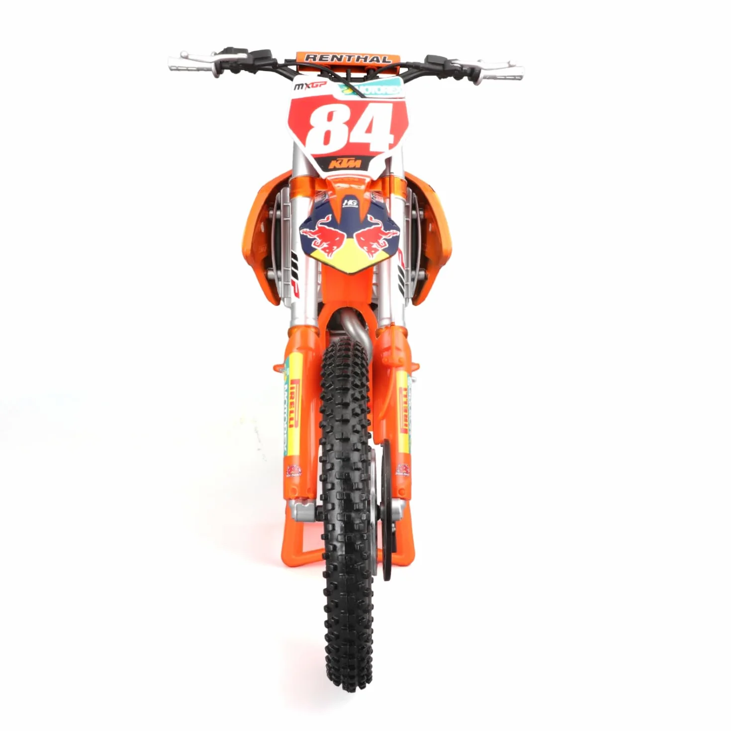 Burago Maisto Moto Red Bull KTM Supercross Sx450, Multicolore, ‎39.4 X 16 X 24.8 Cm