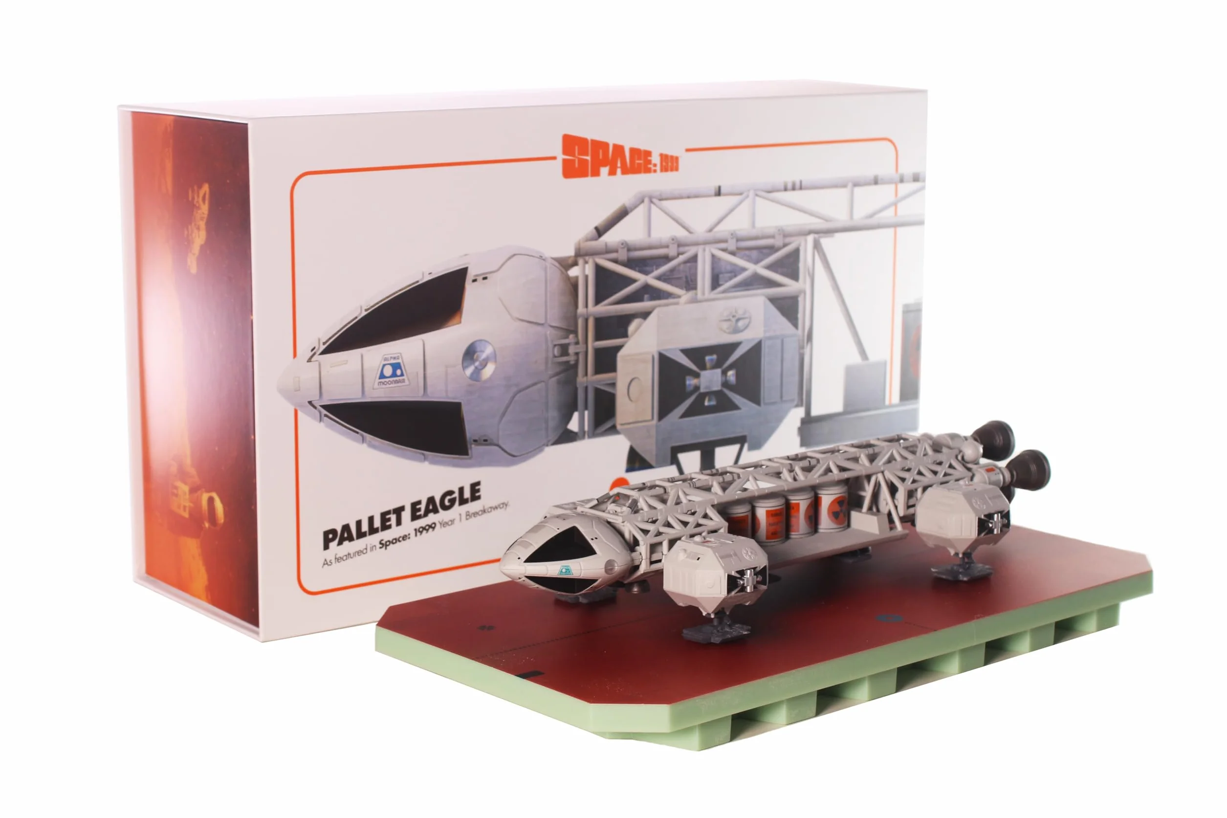Spazio: 1999 Pallet Eagle Shuttle Model - Nave spaziale da collezione edizione limitata, scatola ufficiale Gerry Anderson Spacecraft e collezionisti