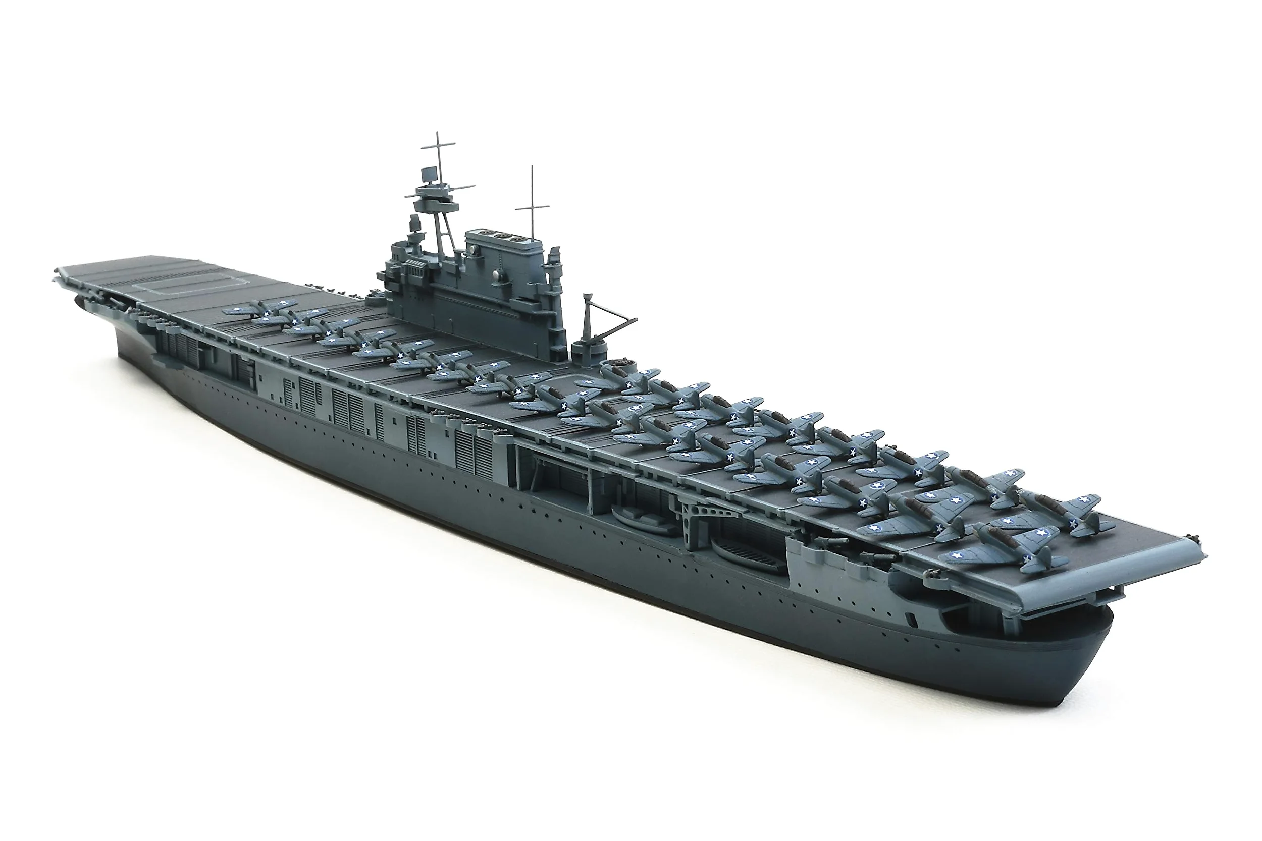 Tamiya 300031712 - Modellino portaerei Americana Yorktown CV-6, Scala 1:700