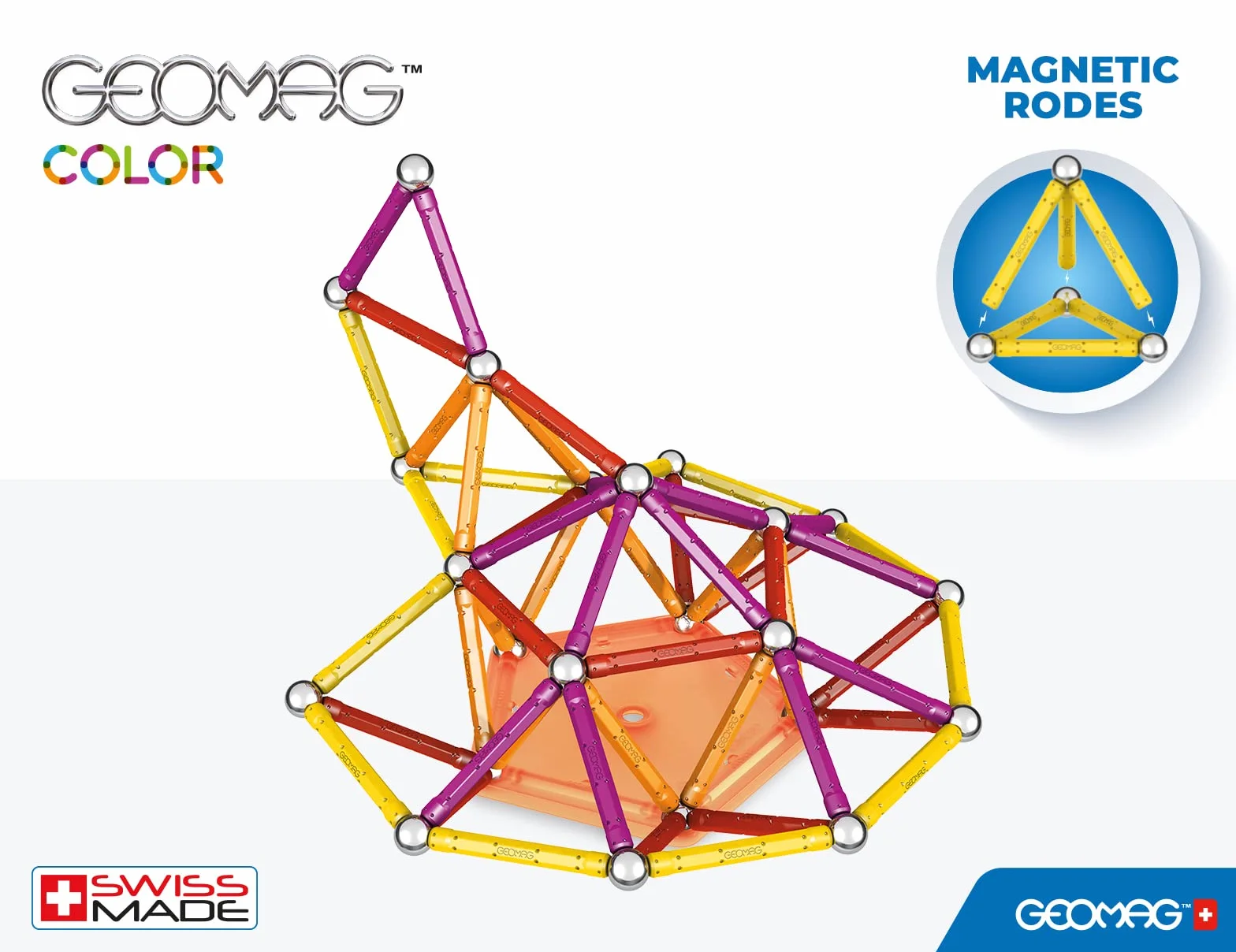 Geomag 264 - Classic Colore, 127 Pezzi