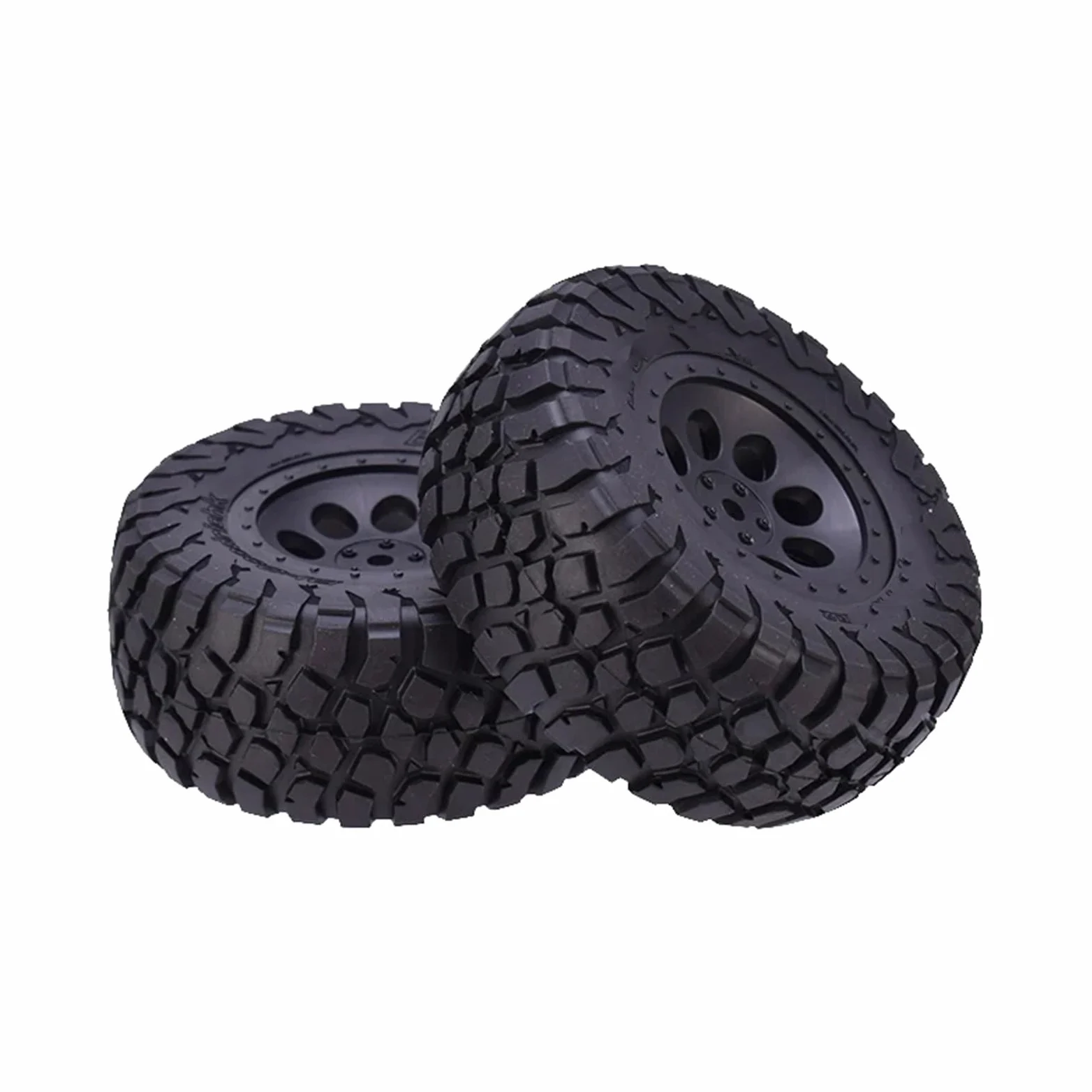 Compatibile Con Traxxas Per Slash Per HPI 4 Pezzi RC Ruote 1:10 Pneumatici Per Camion A Percorso Breve Pneumatici In Gomma Accessori Di Aggiornamento Per Auto RC RC Car Ruota