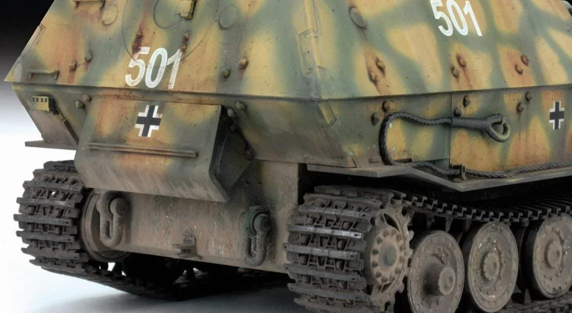 Zvezda 3653 500783653-1:35 SD. Kfz.184 Ferdinand Tiger, modellino di Costruzione, modellismo, Hobby, Fai da Te, in plastica, Non Verniciato.