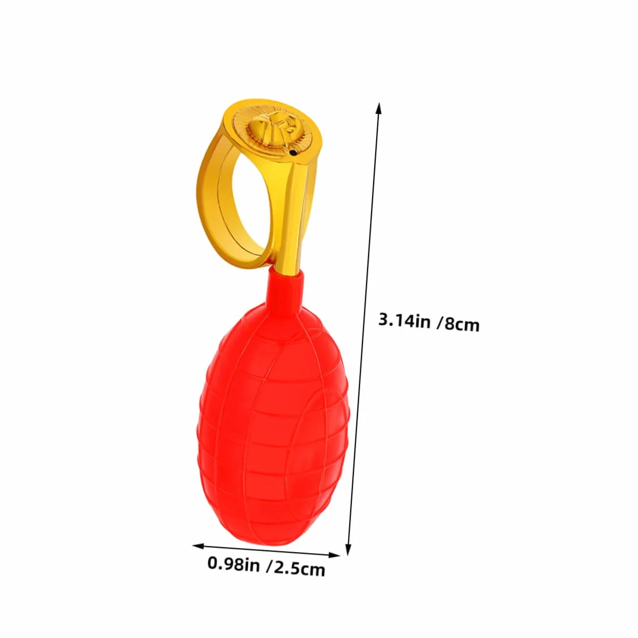 Uonlytech Anelli Spruzza Acqua 3 Pezzi Giochi Scherzo Per Feste Indoor Outdoor 3.15X0.98X0.98In Anello Dello Scherzo Dell'Acqua Divertenti Attività Di Gruppo