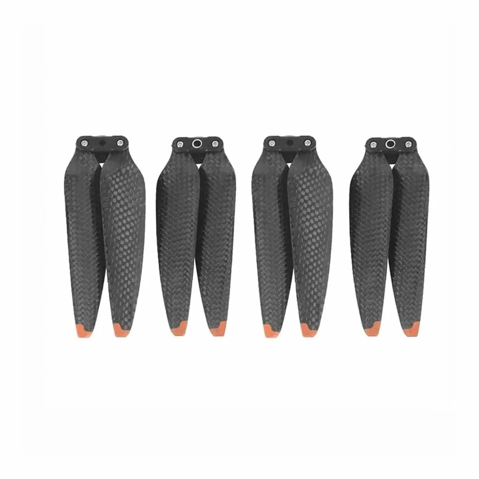 Adatto for eliche in fibra di carbonio, eliche rigide e leggere, eliche pieghevoli, accessori for droni a 2 pale(2Pairs)