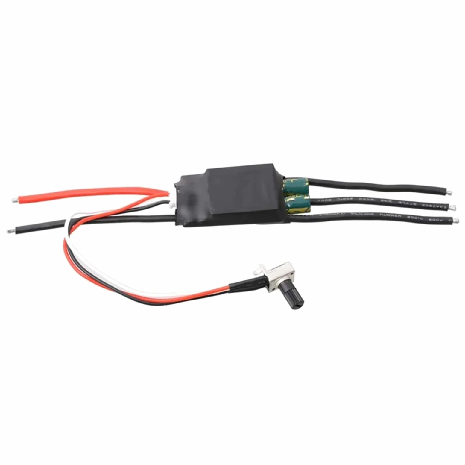 DC 7-24V 200W BLDC 3 Per Fase Brushless ESC Driver Del Motore Scheda Di Azionamento Regolatore Velocità Con Potenziometro Modificato Veicolo ESC RC