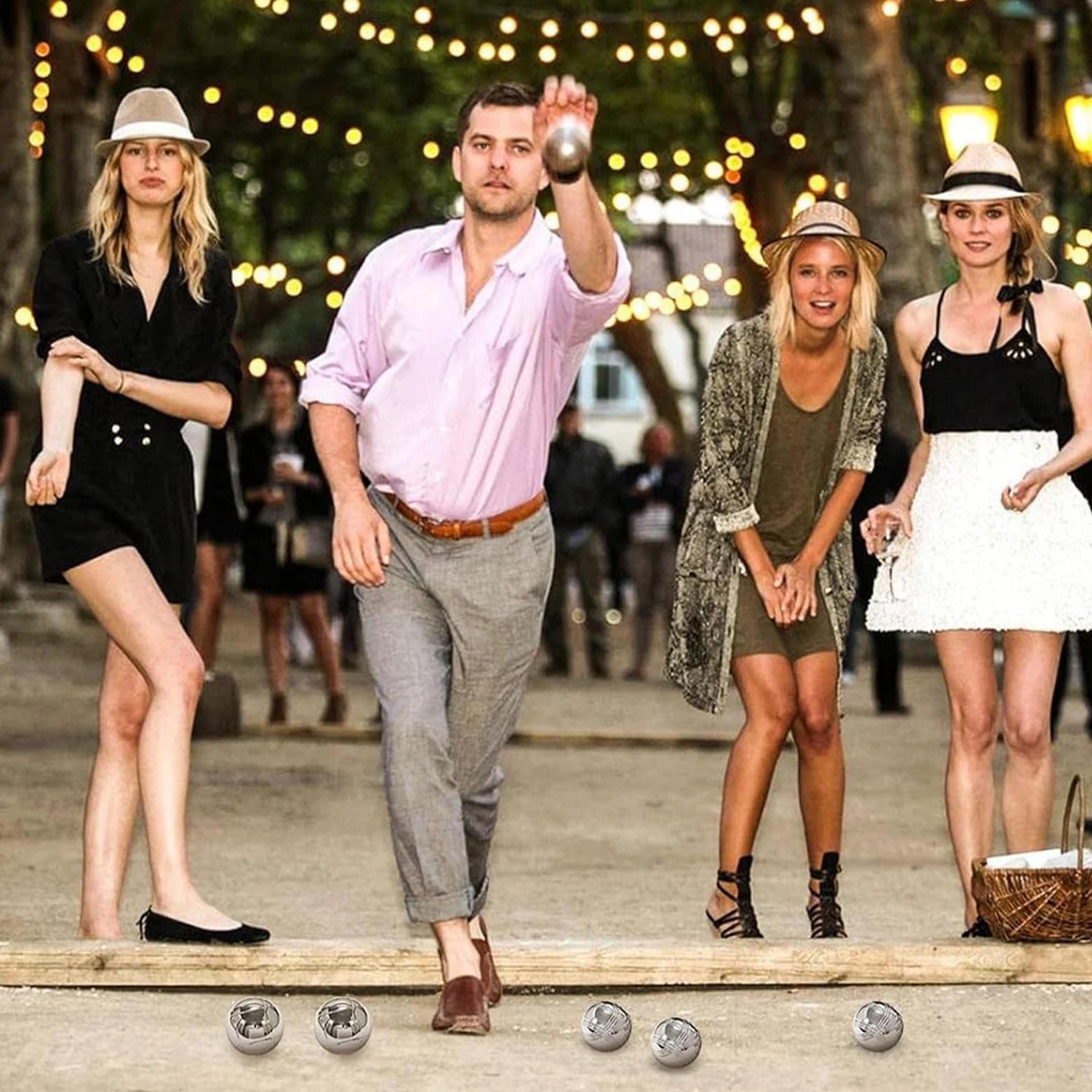 Palla da bowling Kit, Borsa Da Trasporto, Multiuso, Per La Famiglia | Palla da bowling Per Attività All'Aperto In Giardino In Spiaggia Nei Picnic E Nelle Vacanze