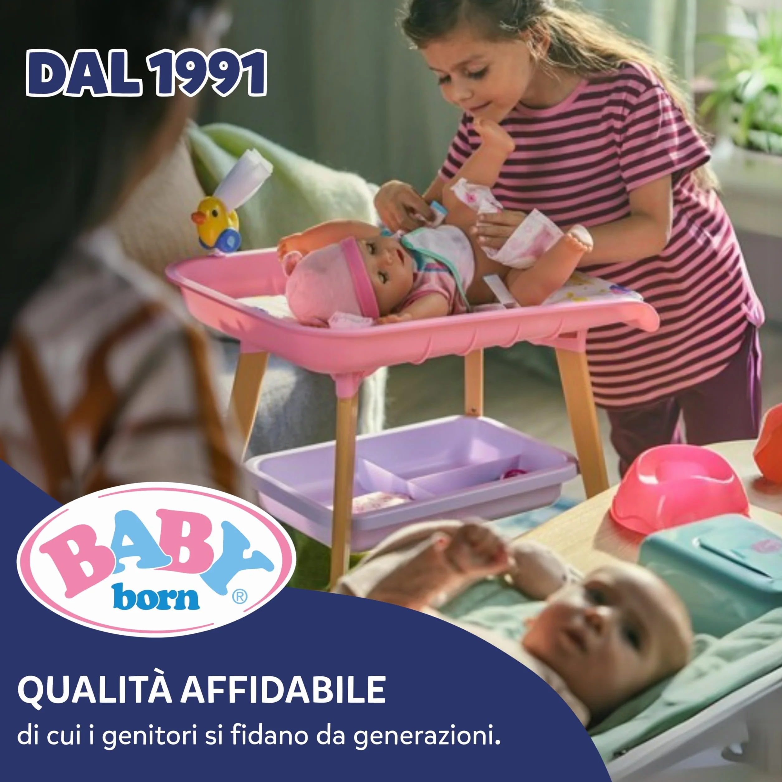 BABY born Stivaletti Glitter – 1 paio di scarpe per bambola in due design possibili – Selezione casuale del modello – Adatti a tutte le bambole da 43 cm – Accessorio per bambole di alta qualità