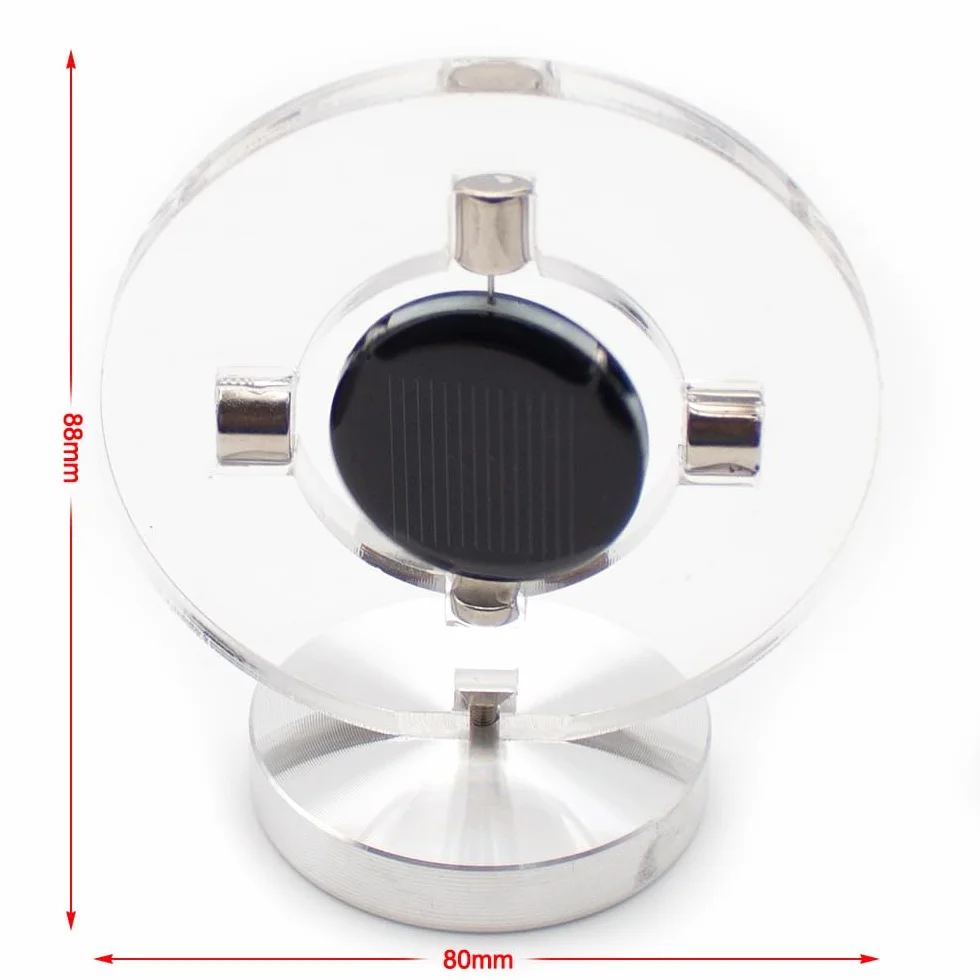 Toplionace Motore a Levitazione Magnetica ad Energia Solare Ultra Sensibile, Decorazione da Scrivania - Mendocino Motor, Gadget Tecnologico Galleggiante Creativo