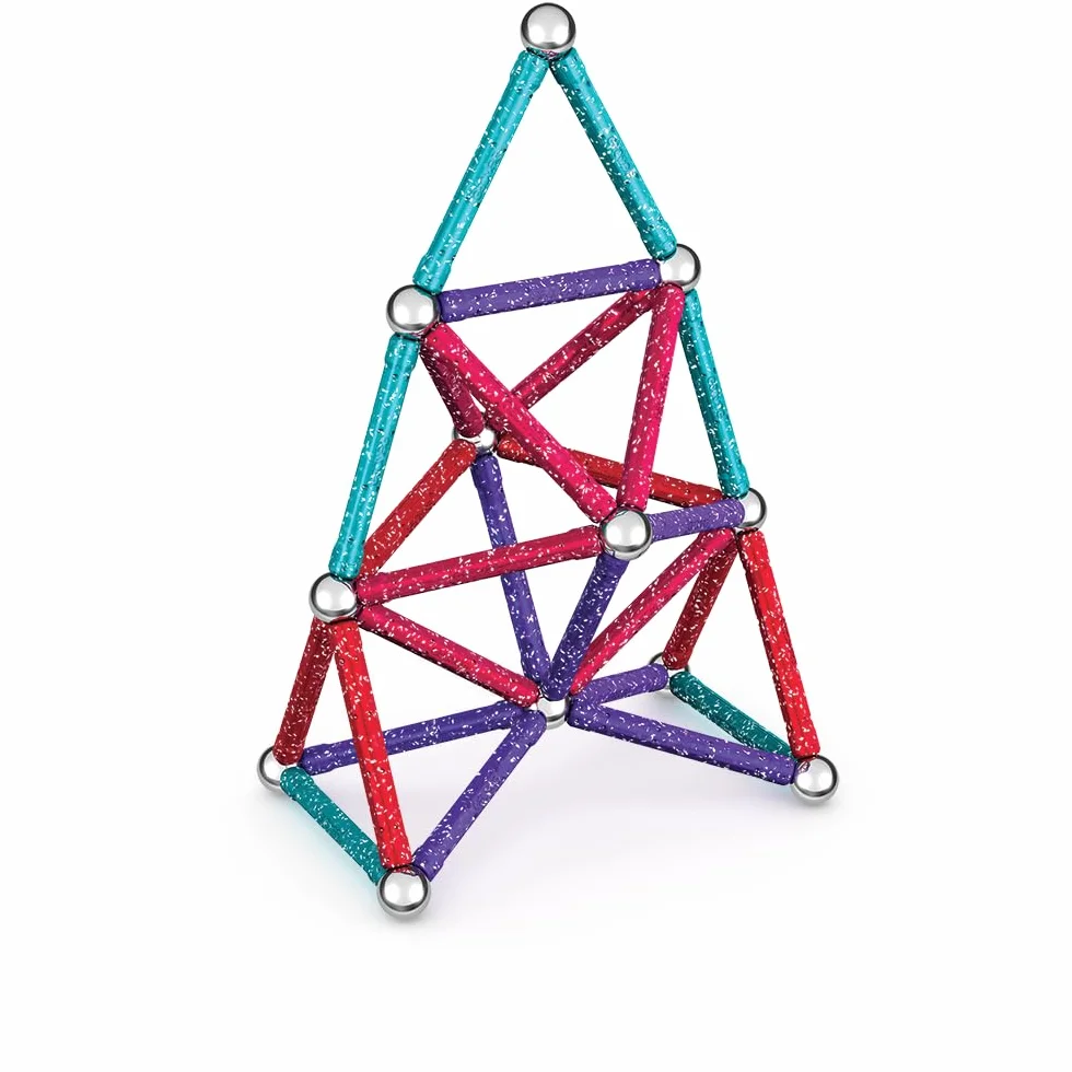 Geomag 536 Glitter Recycled 60 pcs