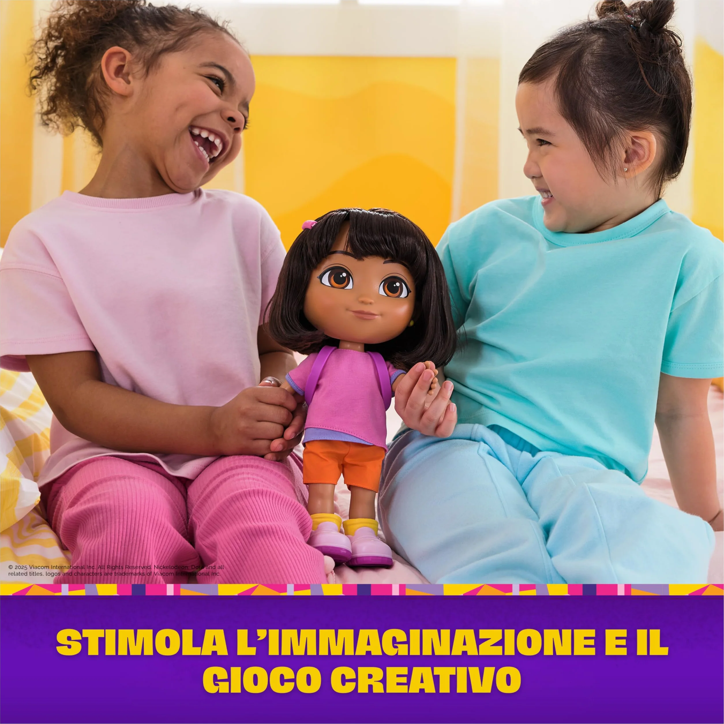 Dora l'Esploratrice, Bambola Canta ed Esplora con Musica, Effetti Sonori, Frasi Bilingue, Abiti e Accessori per Bambole, Giocattoli per Bambine e Bambini, 3+ Anni