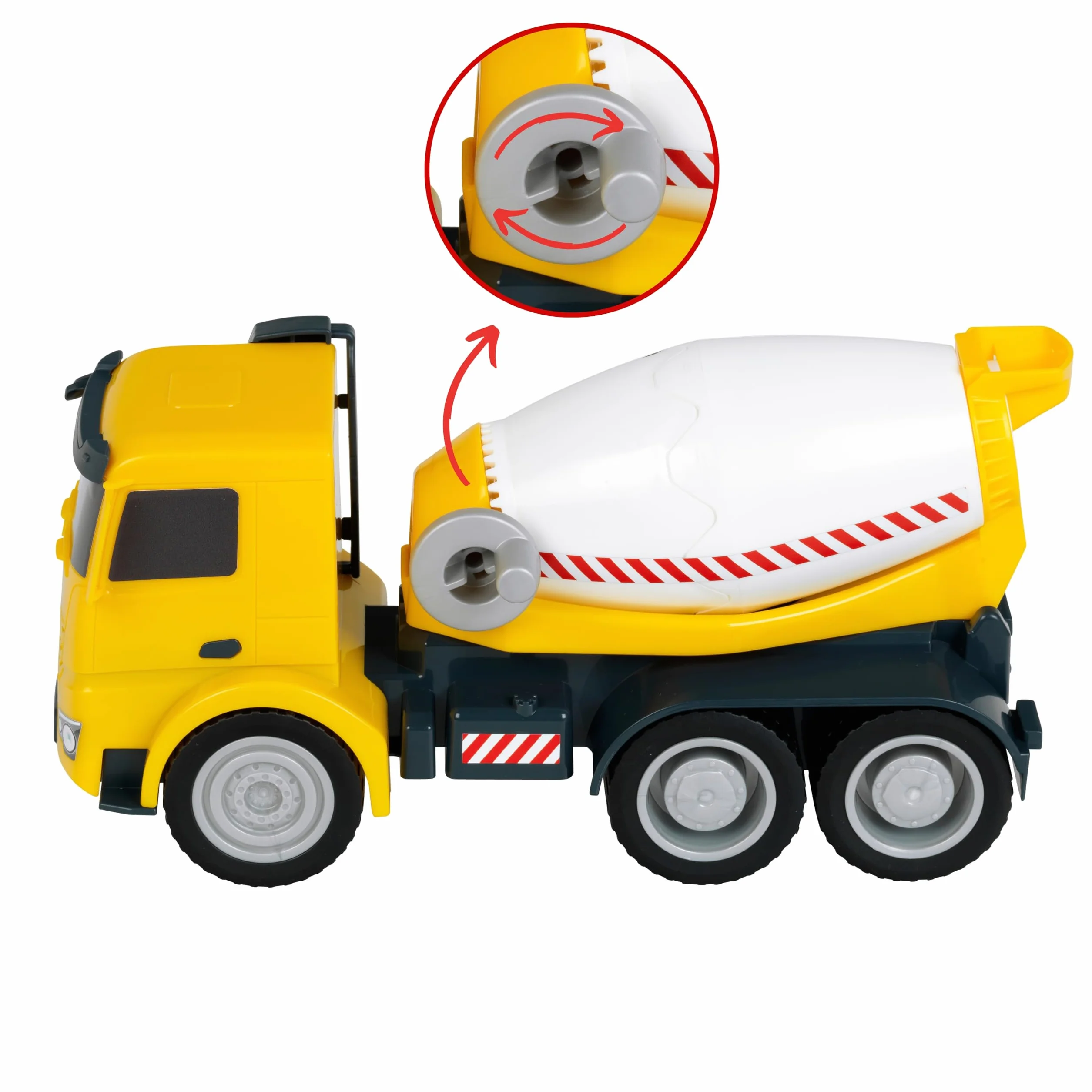 Theo Klein 3804 Mercedes-Benz Arocs Betoniera per la sabbia | Per interni ed esterni | Scala 1:24 | Prodotto con licenza ufficiale | Giocattolo per bambini dai 3 anni